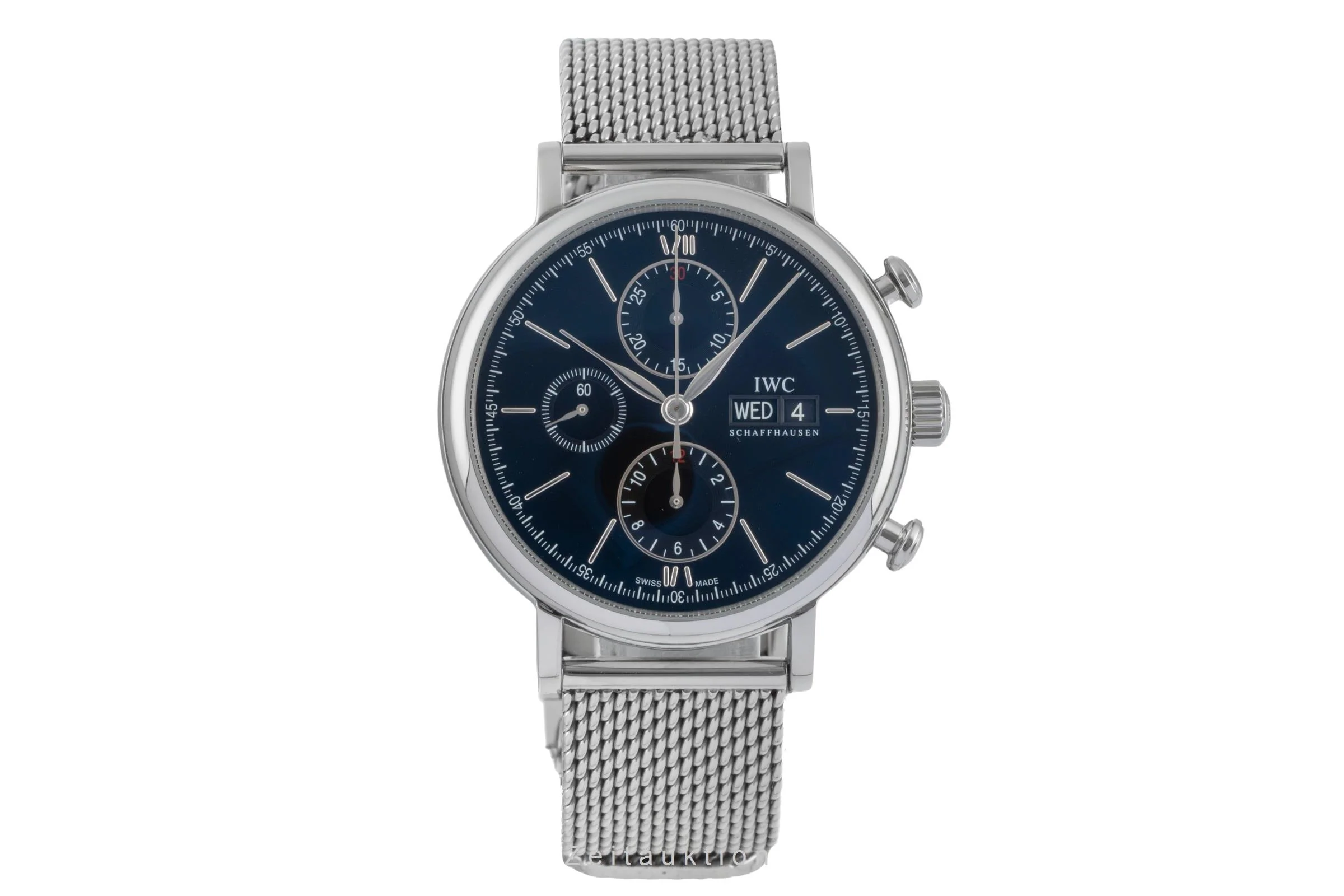 IWC Portofino chronograph steel automatic men's watch IW391006  [2505983] - Image 5
