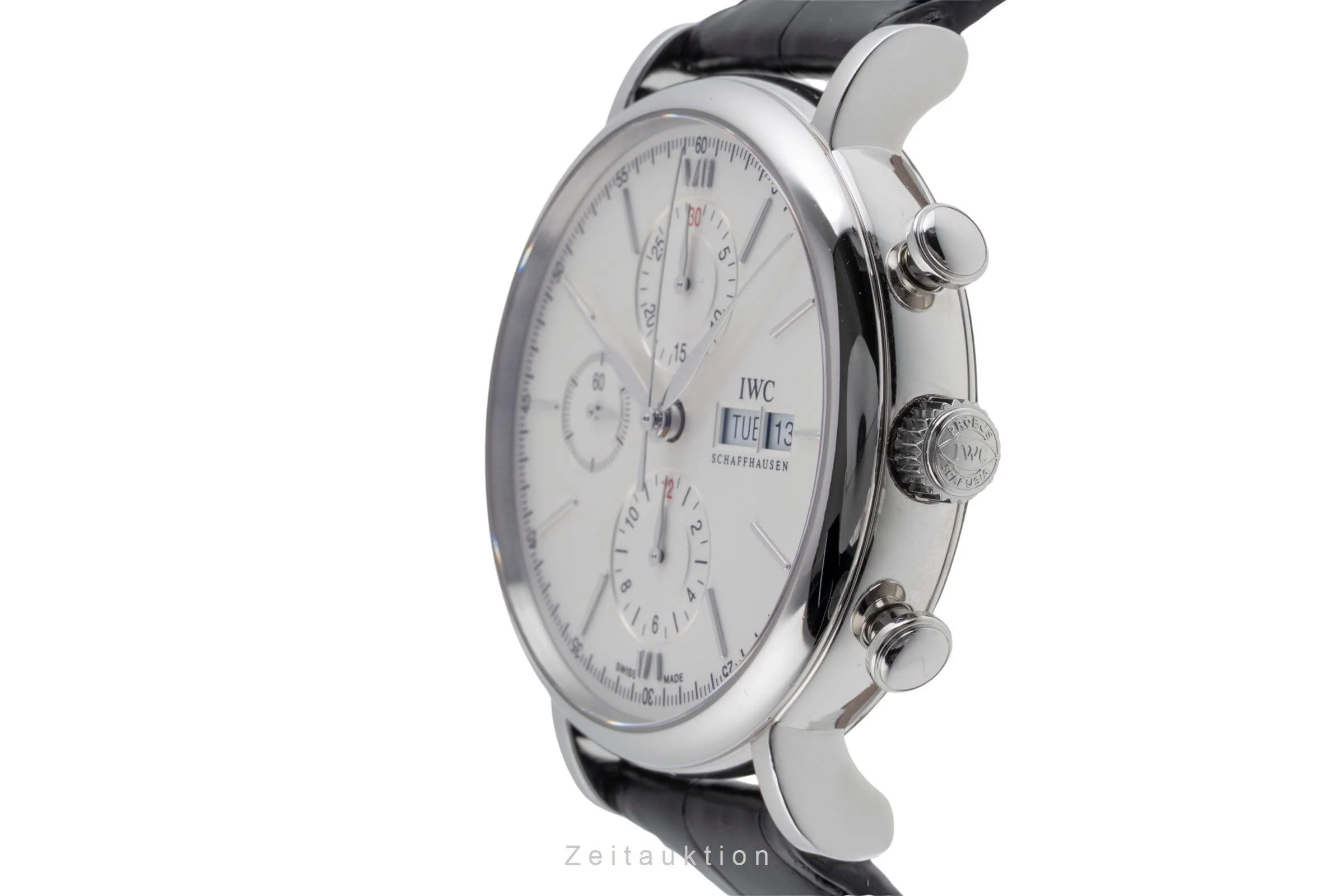 IWC Portofino chronograph steel automatic men's watch IW391007 LP: 7100EUR  [2502028] - Image 7