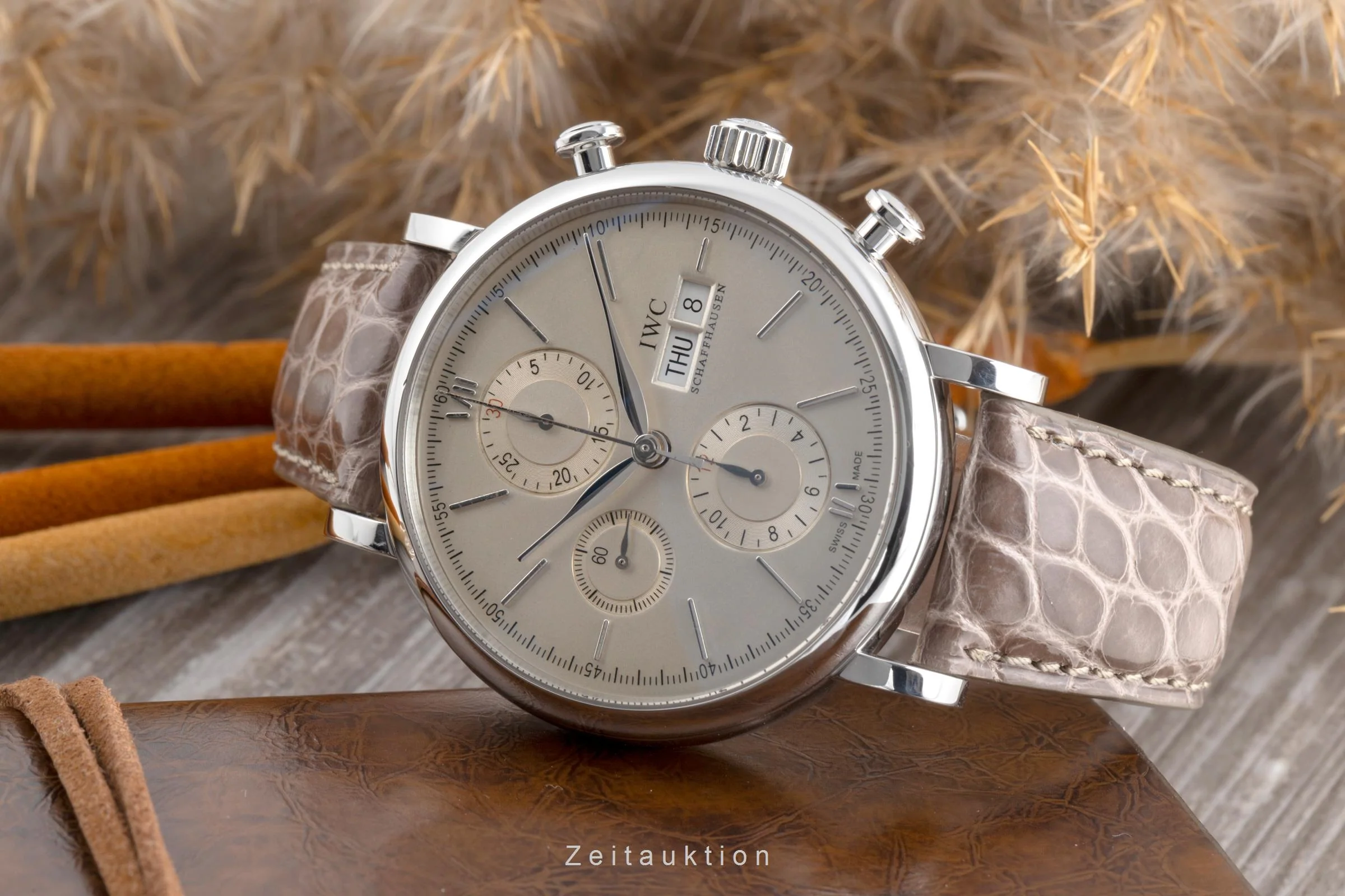 IWC Portofino chronograph steel automatic men's watch IW391007 LP: 7100EUR  [2502752] - Image 3
