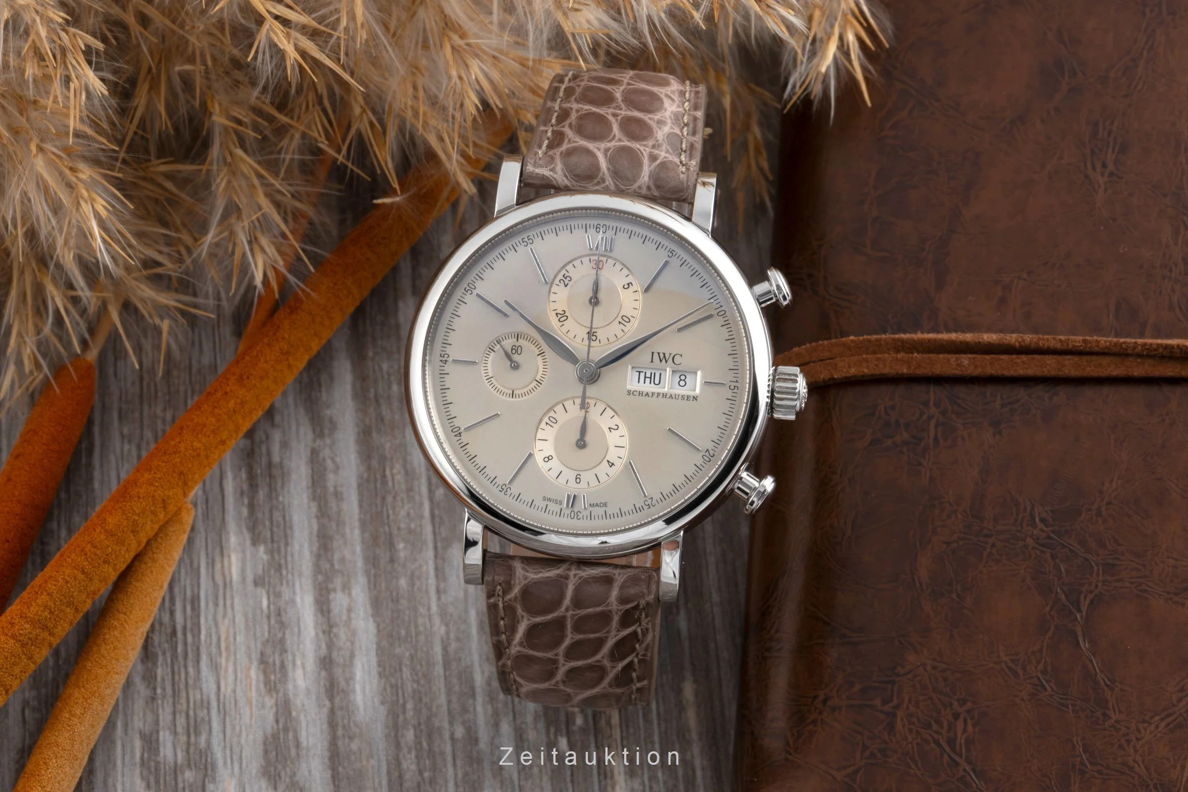 IWC Portofino chronograph steel automatic men's watch IW391007 LP: 7100EUR  [2502752] - Image 4