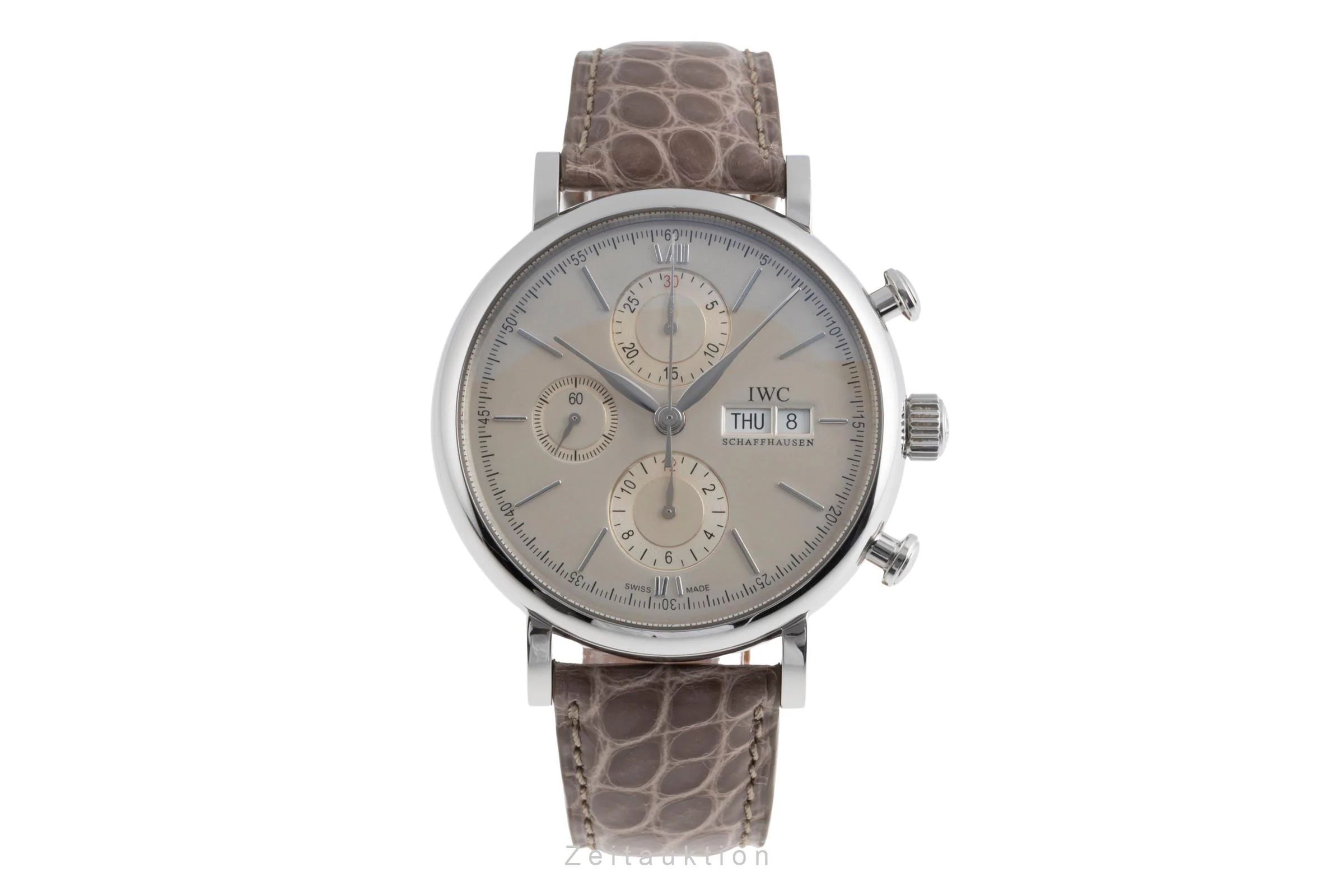 IWC Portofino chronograph steel automatic men's watch IW391007 LP: 7100EUR  [2502752] - Image 5