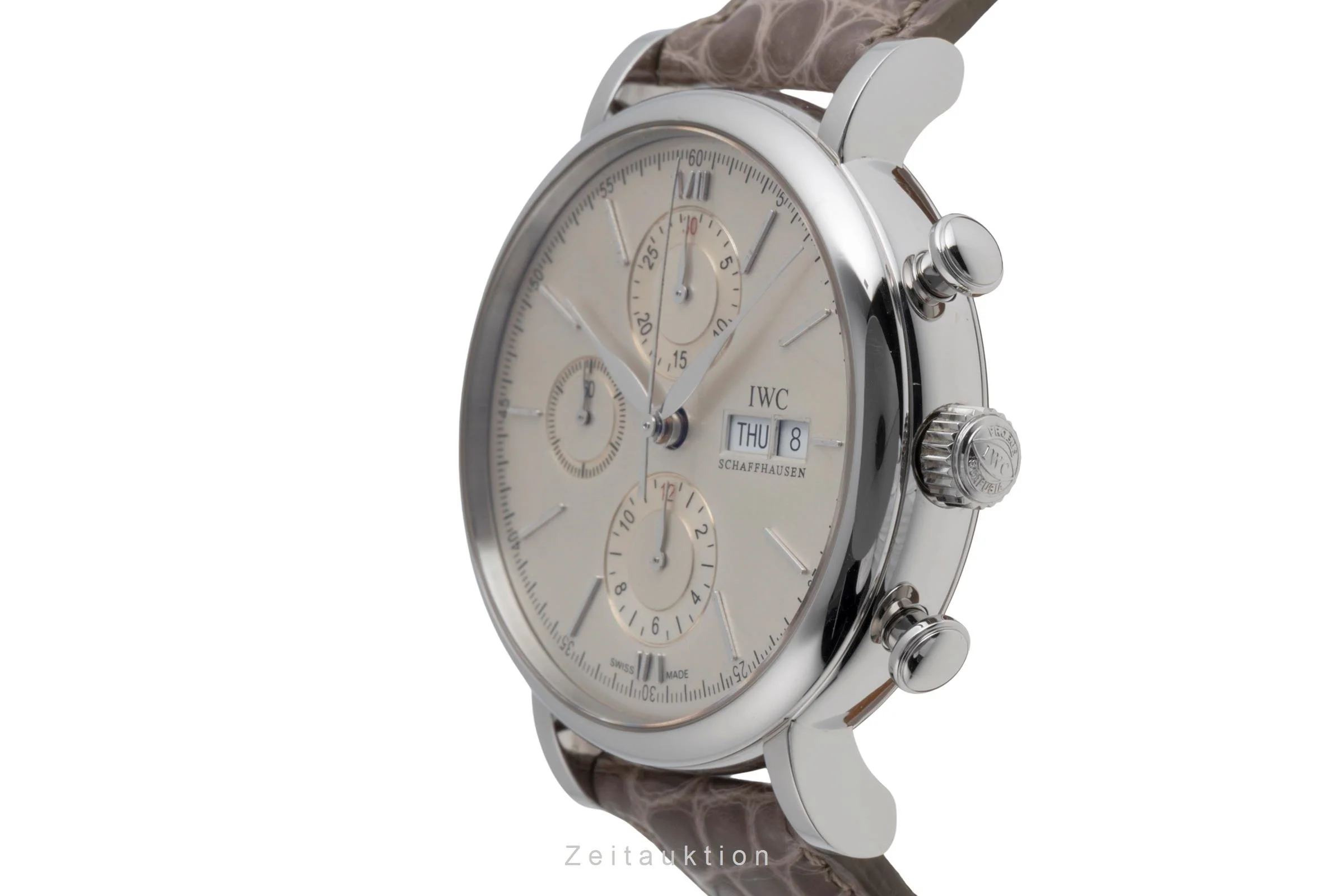 IWC Portofino chronograph steel automatic men's watch IW391007 LP: 7100EUR  [2502752] - Image 7