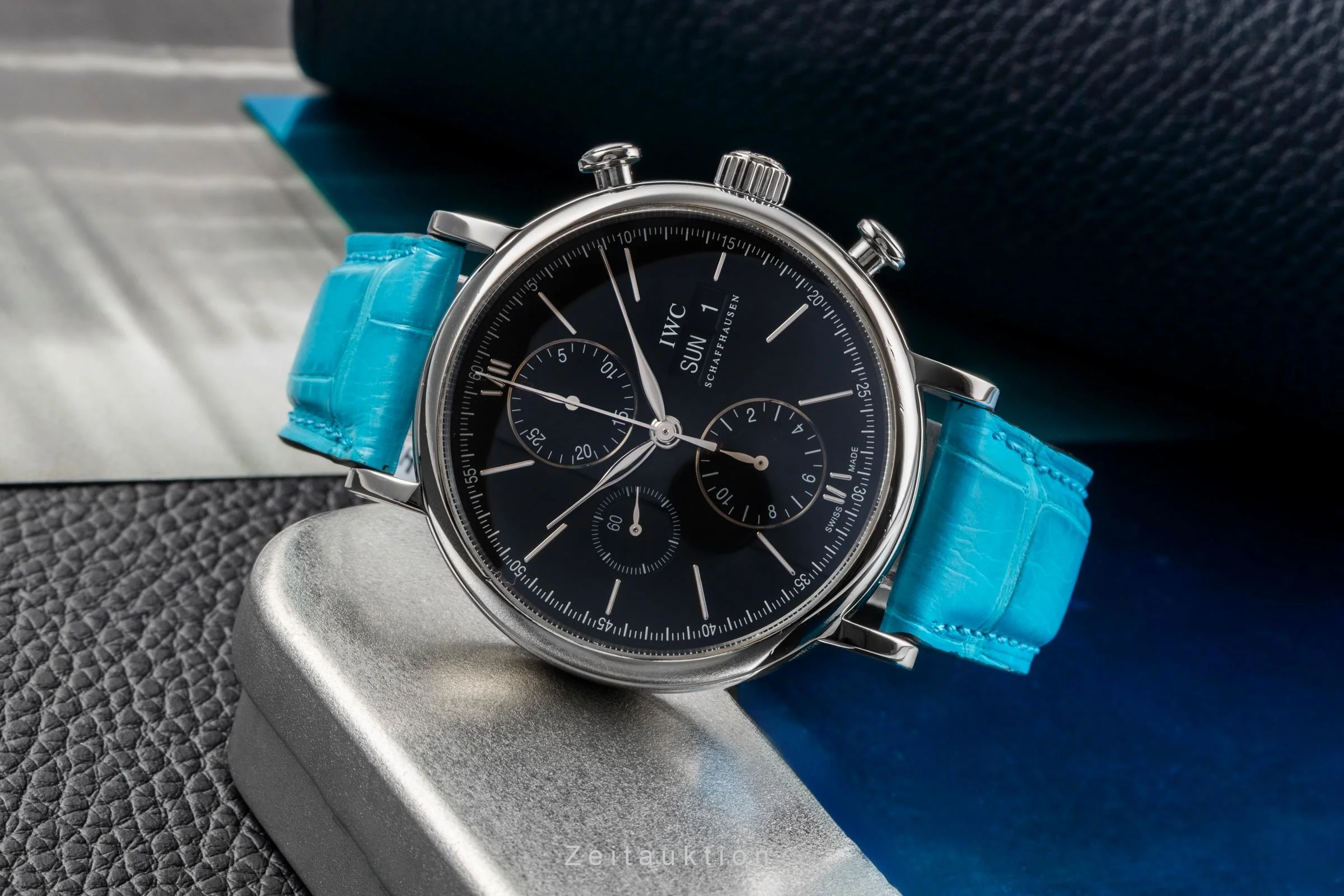 IWC Portofino chronograph steel automatic men's watch IW391008 LP: 7100EUR  [2502849] - Image 3