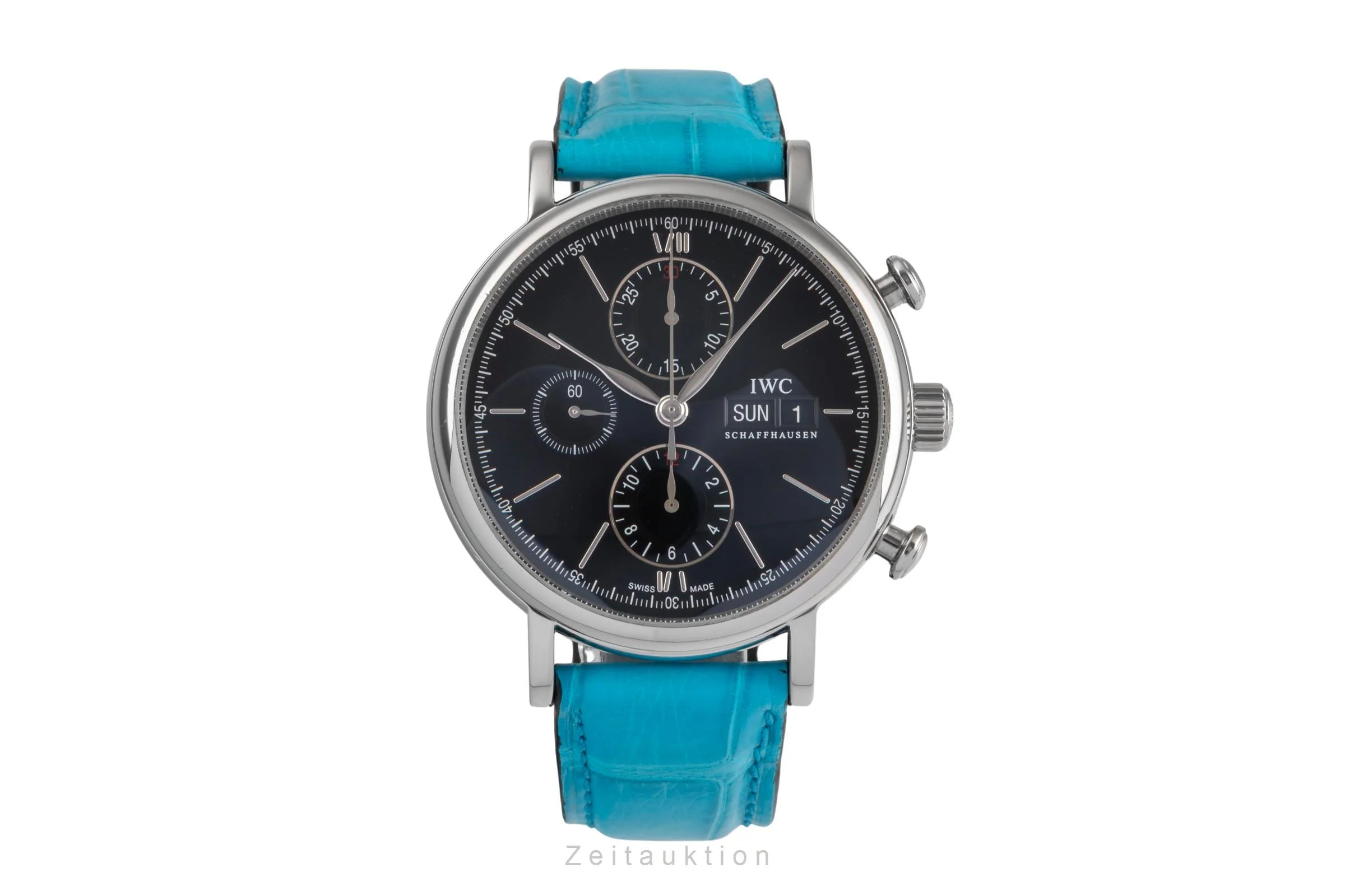 IWC Portofino chronograph steel automatic men's watch IW391008 LP: 7100EUR  [2502849] - Image 5