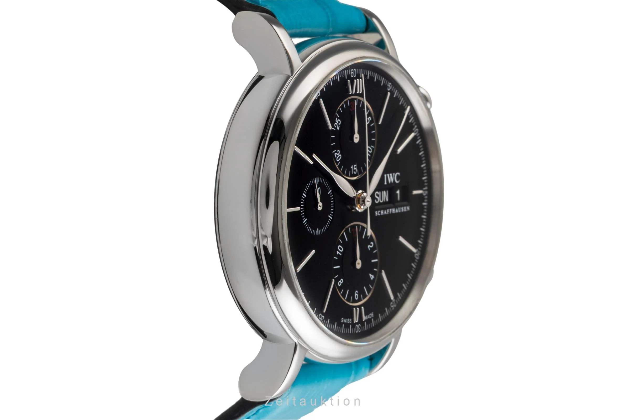 IWC Portofino chronograph steel automatic men's watch IW391008 LP: 7100EUR  [2502849] - Image 8