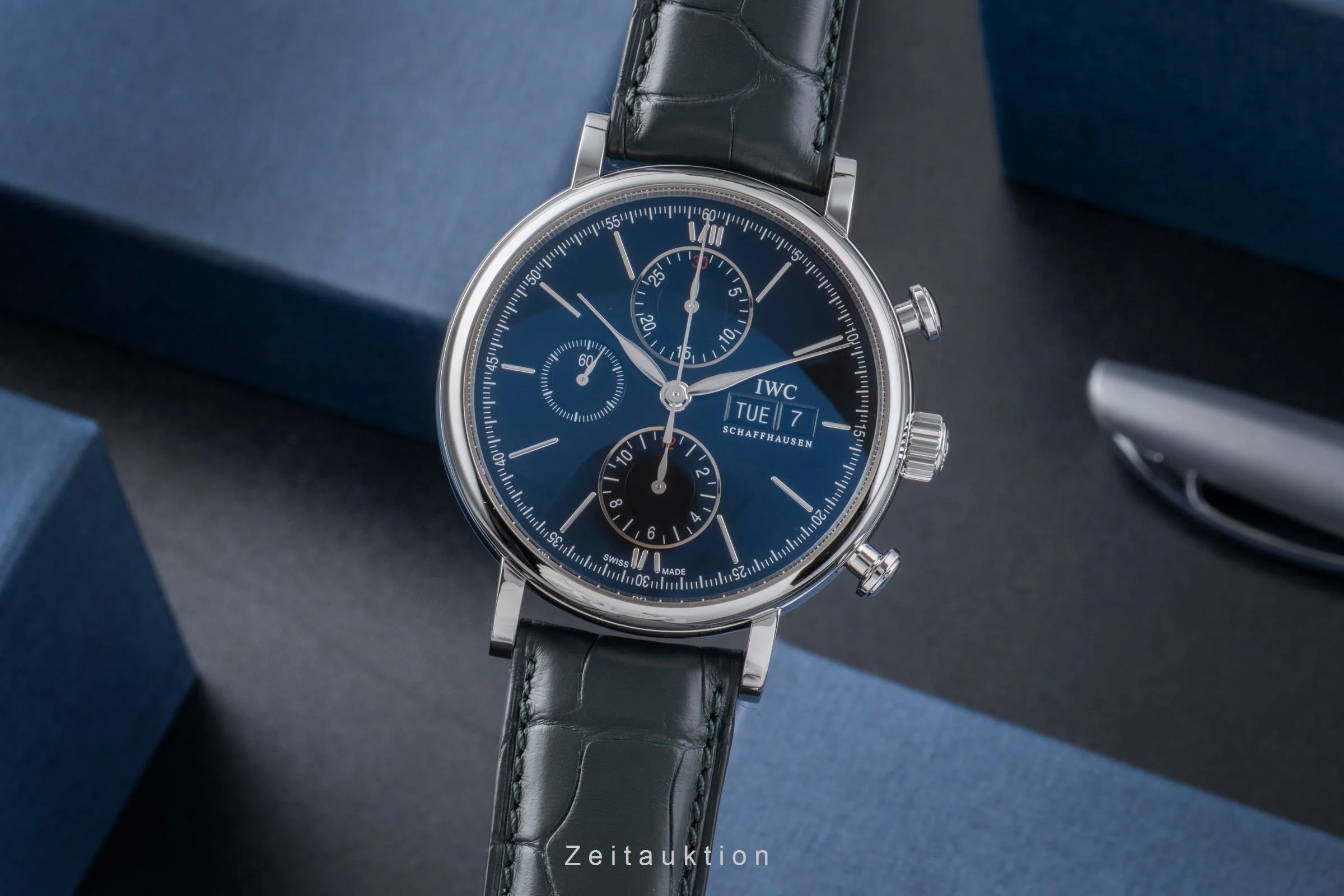 IWC Portofino chronograph steel automatic men's watch IW391008 LP: 7100EUR  [2505661] - Image 2