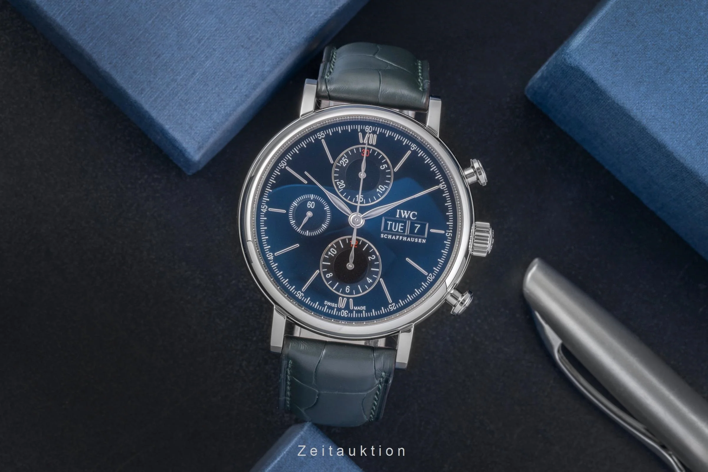 IWC Portofino chronograph steel automatic men's watch IW391008 LP: 7100EUR  [2505661] - Image 4