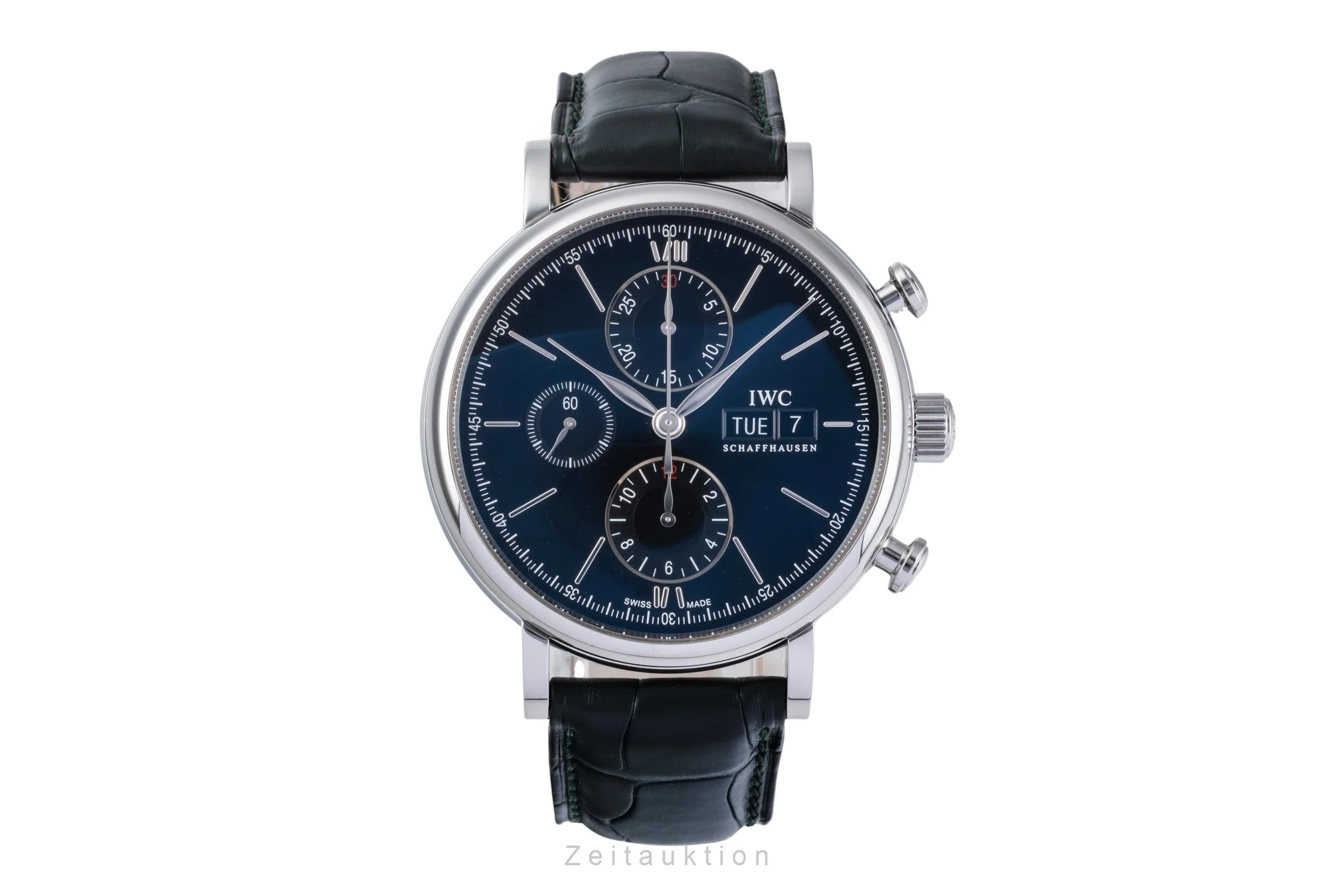 IWC Portofino chronograph steel automatic men's watch IW391008 LP: 7100EUR  [2505661] - Image 5