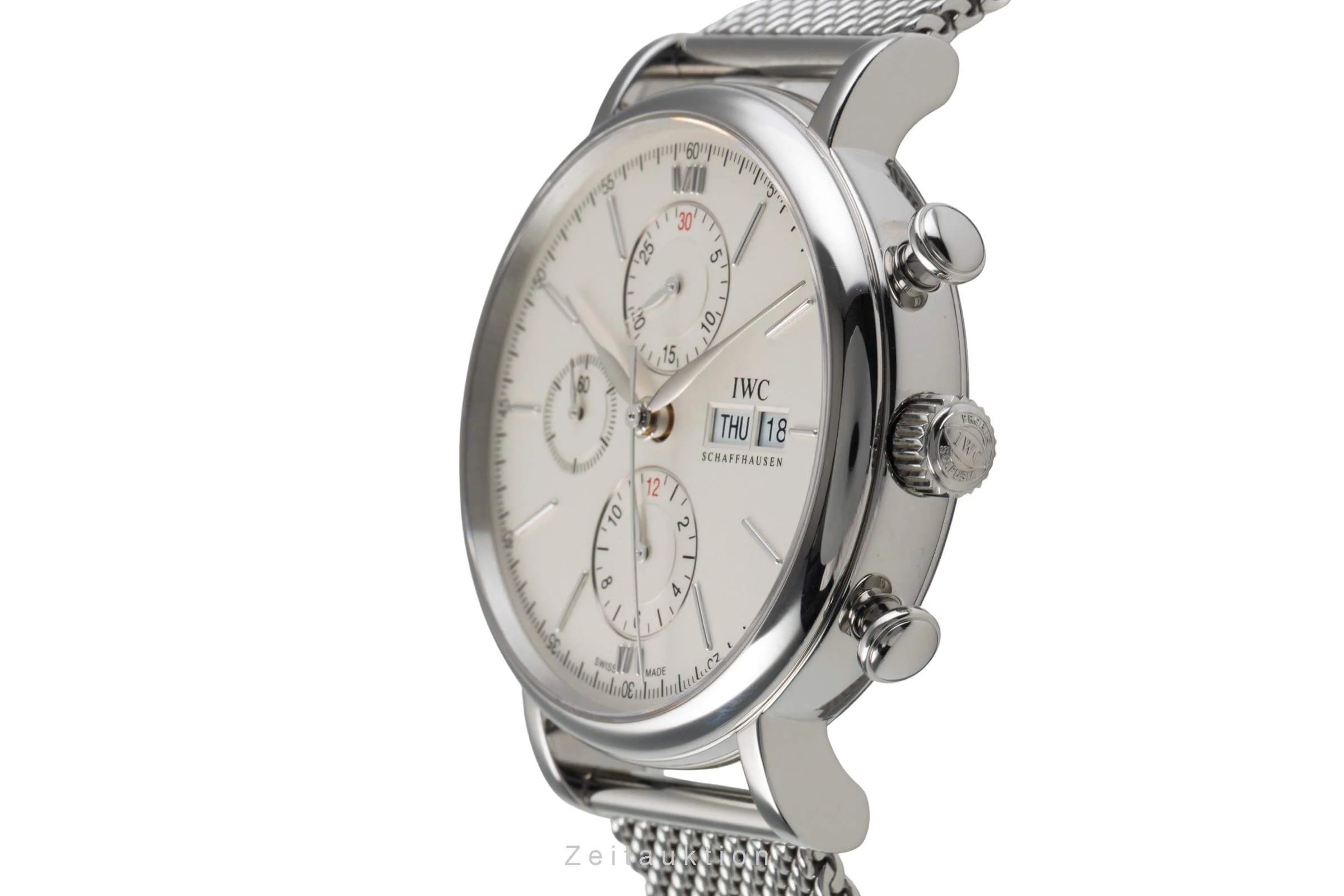 IWC Portofino chronograph steel automatic men's watch IW391009  [2405520] - Image 6