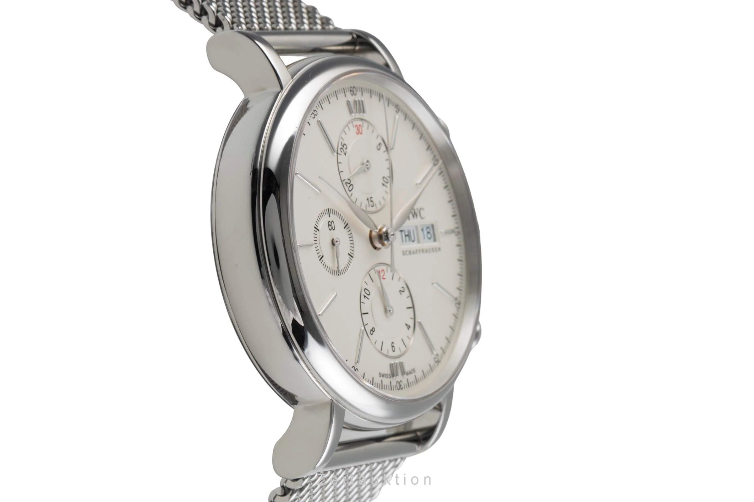 IWC Portofino chronograph steel automatic men's watch IW391009  [2405520] - Image 7