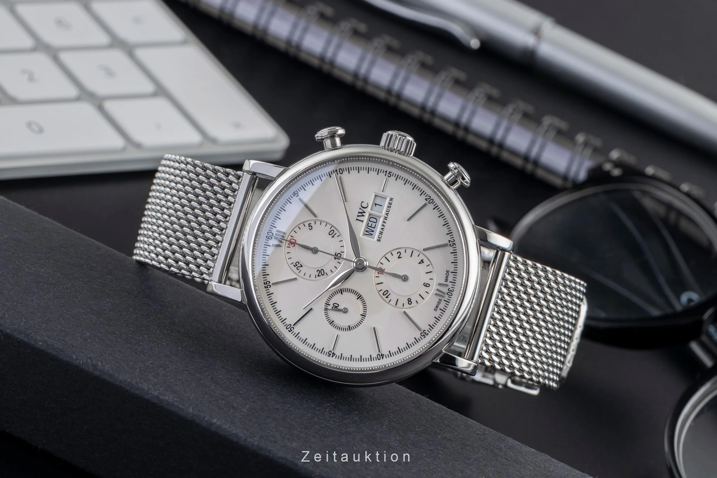 IWC Portofino chronograph steel automatic men's watch IW391009  [2502579] - Image 3