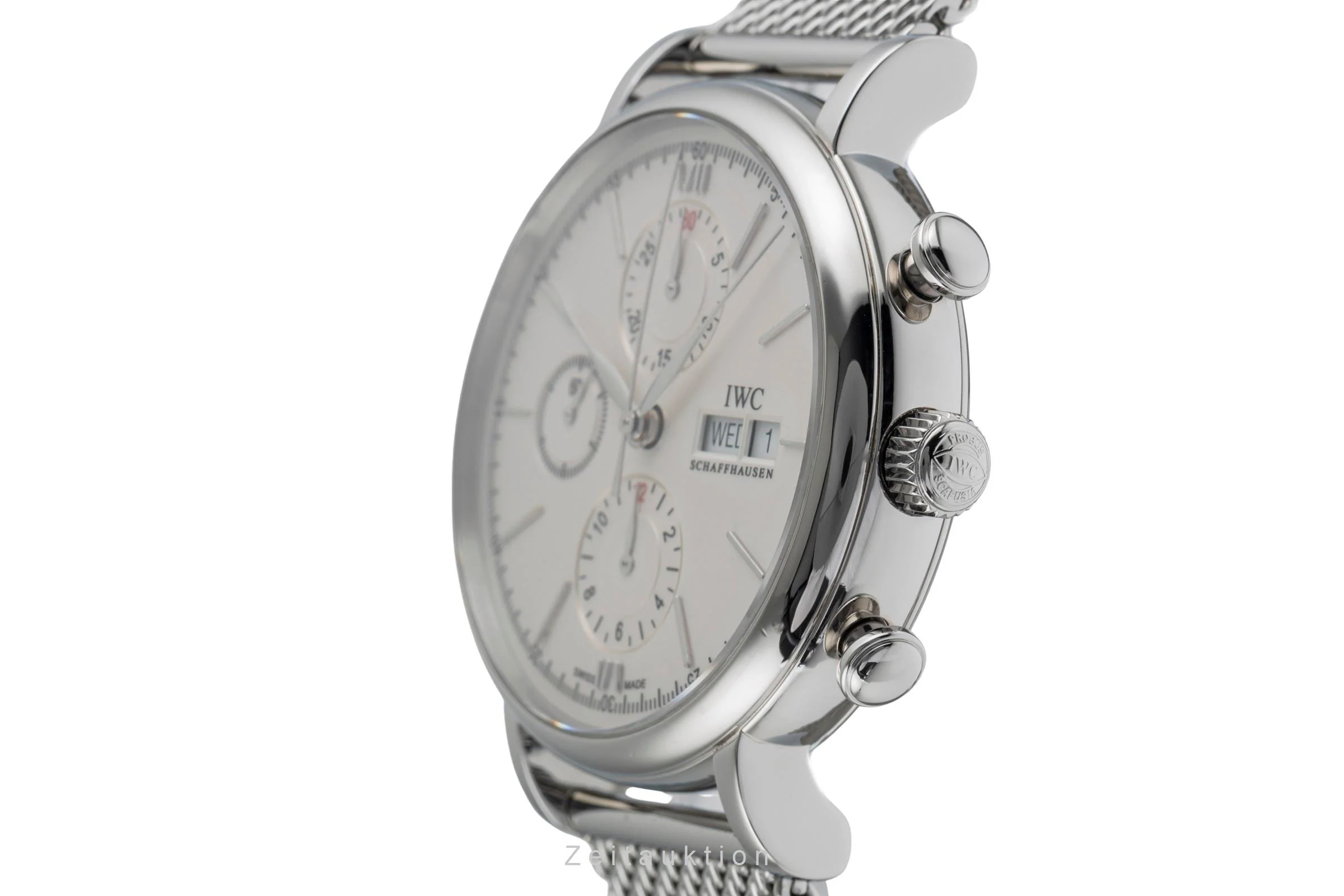 IWC Portofino chronograph steel automatic men's watch IW391009  [2502579] - Image 7