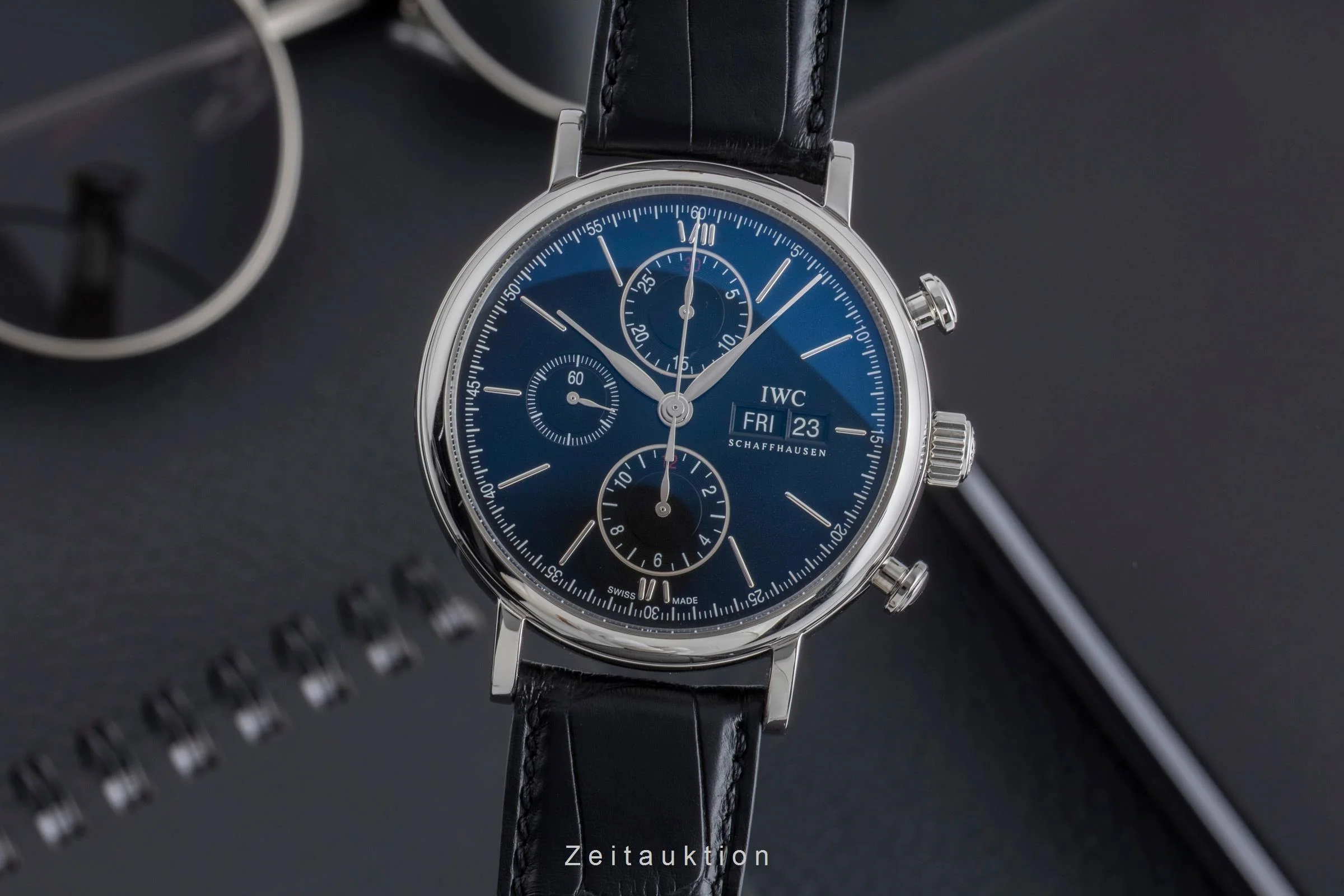 IWC Portofino chronograph steel automatic men's watch IW391010  [2502251] - Image 2