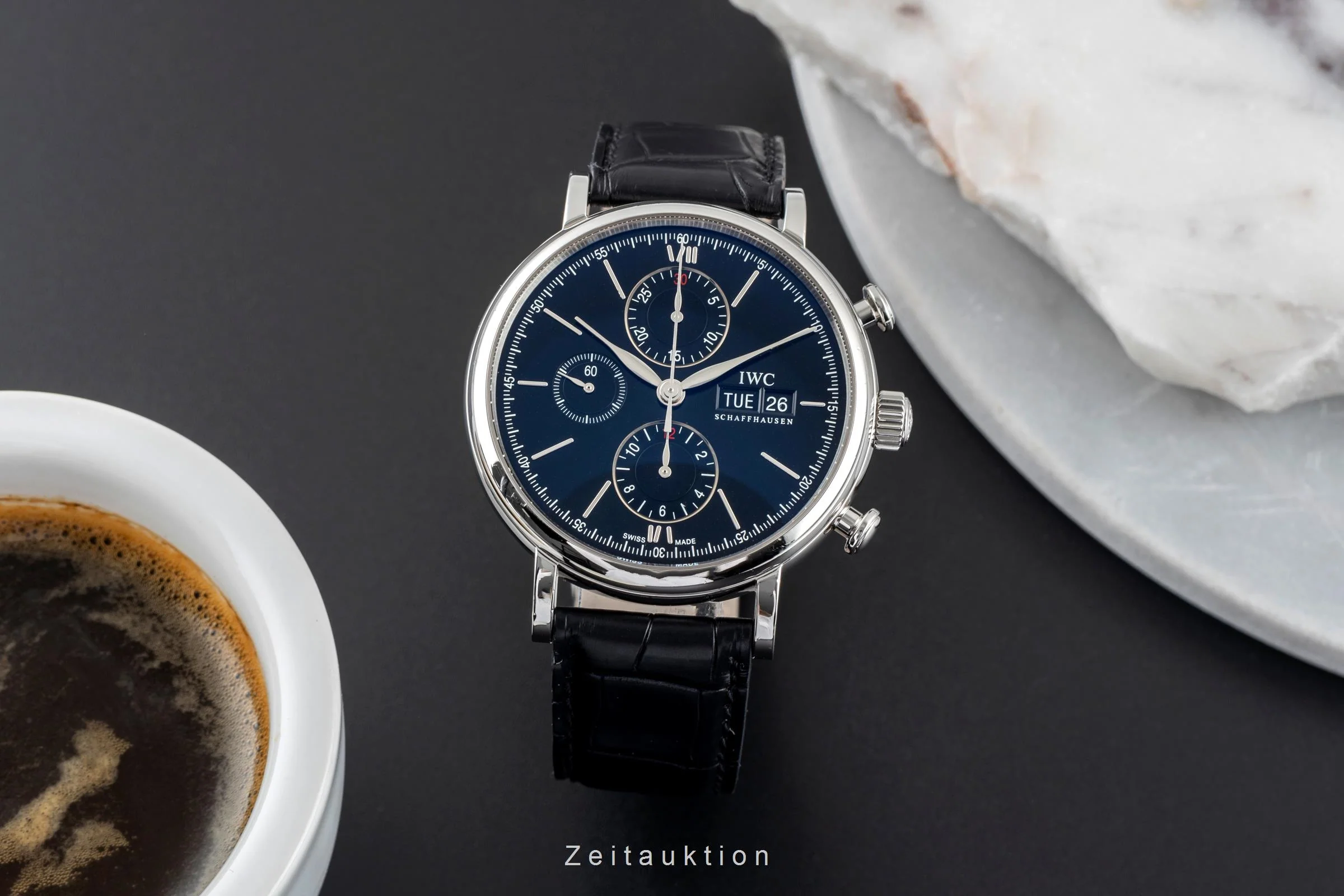 IWC Portofino chronograph steel automatic men's watch IW391010  [2502444] - Image 4