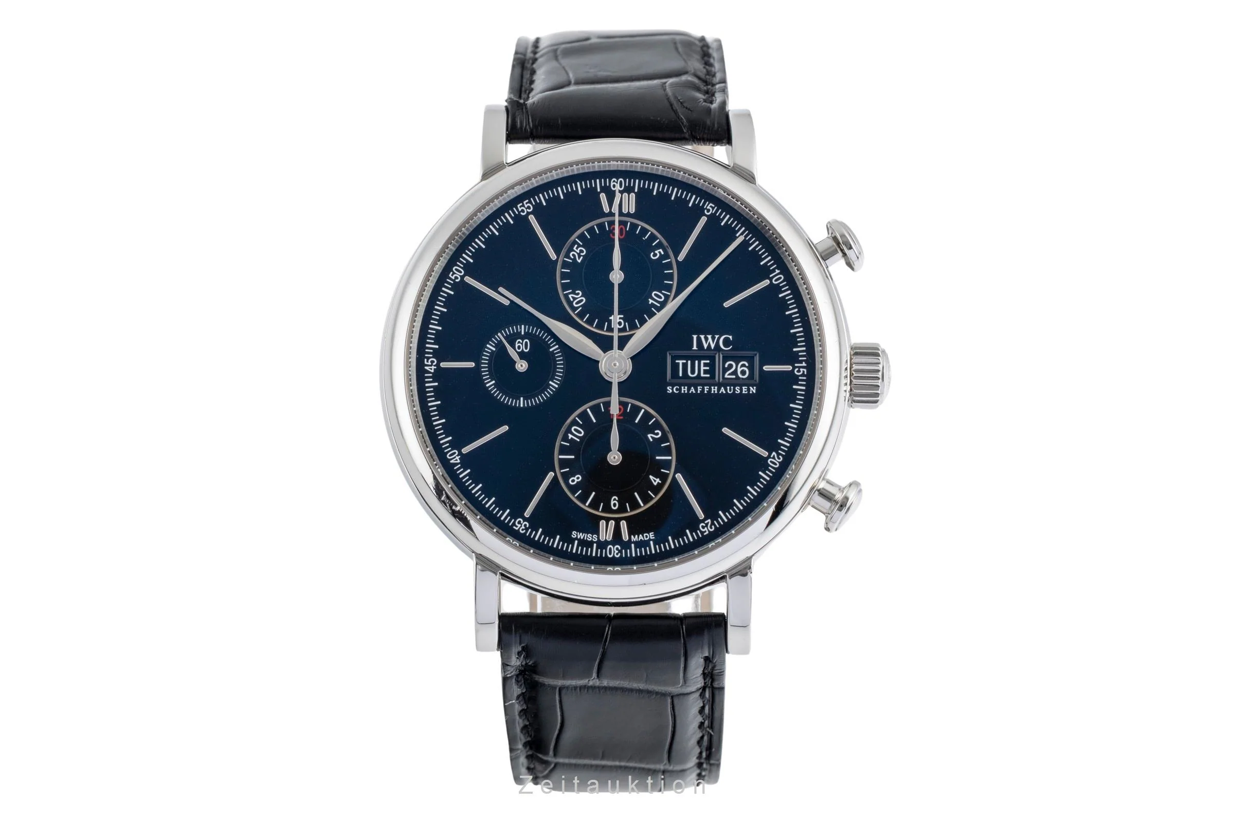 IWC Portofino chronograph steel automatic men's watch IW391010  [2502444] - Image 5
