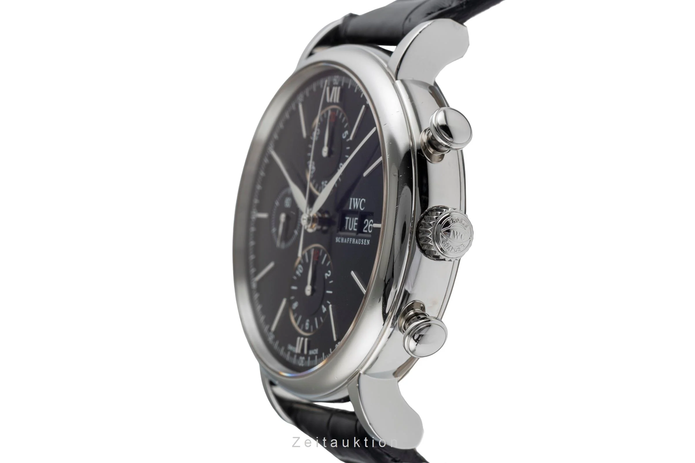 IWC Portofino chronograph steel automatic men's watch IW391010  [2502444] - Image 7