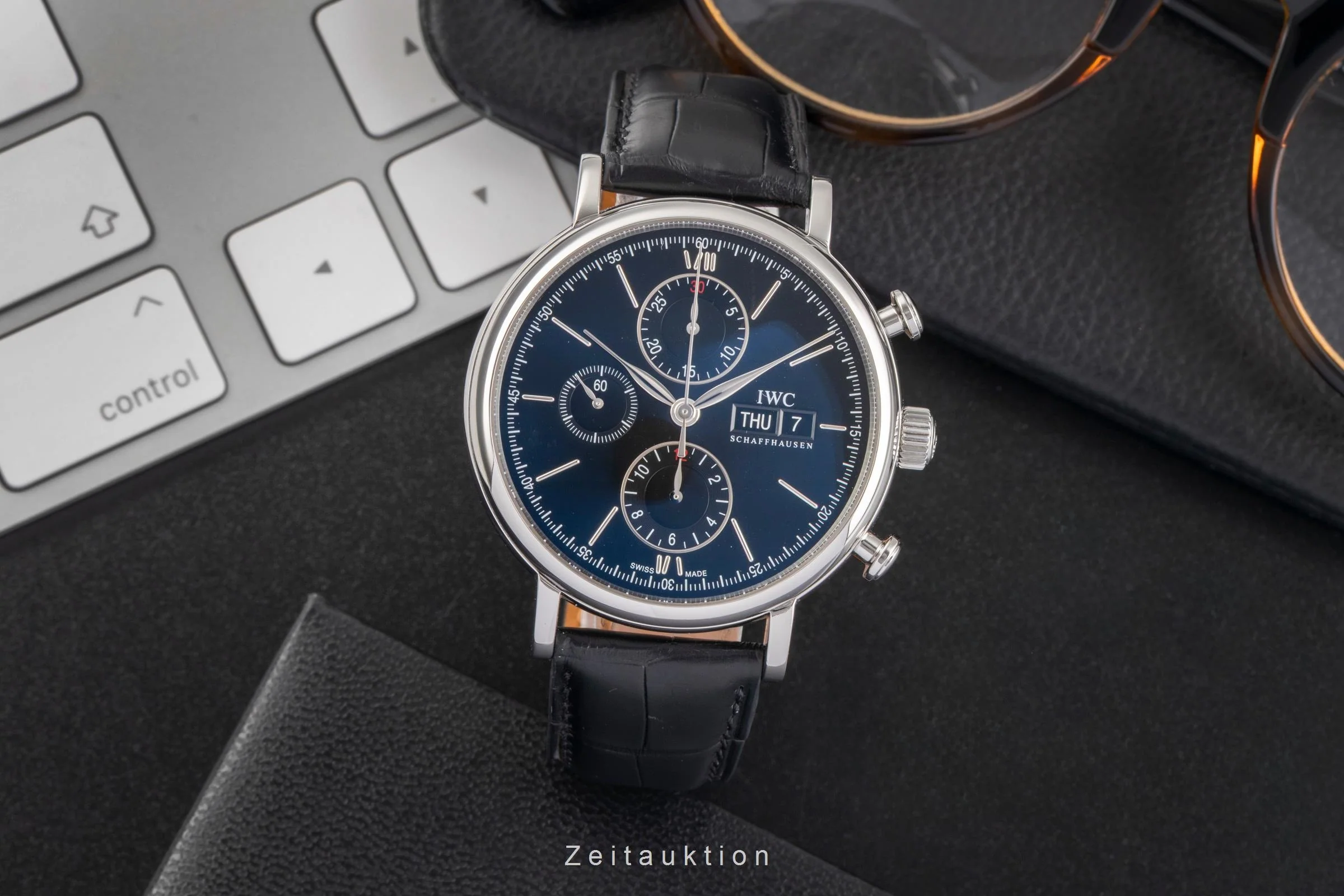 IWC Portofino chronograph steel automatic men's watch IW391010 LP: 7100EUR  [2502812] - Image 4