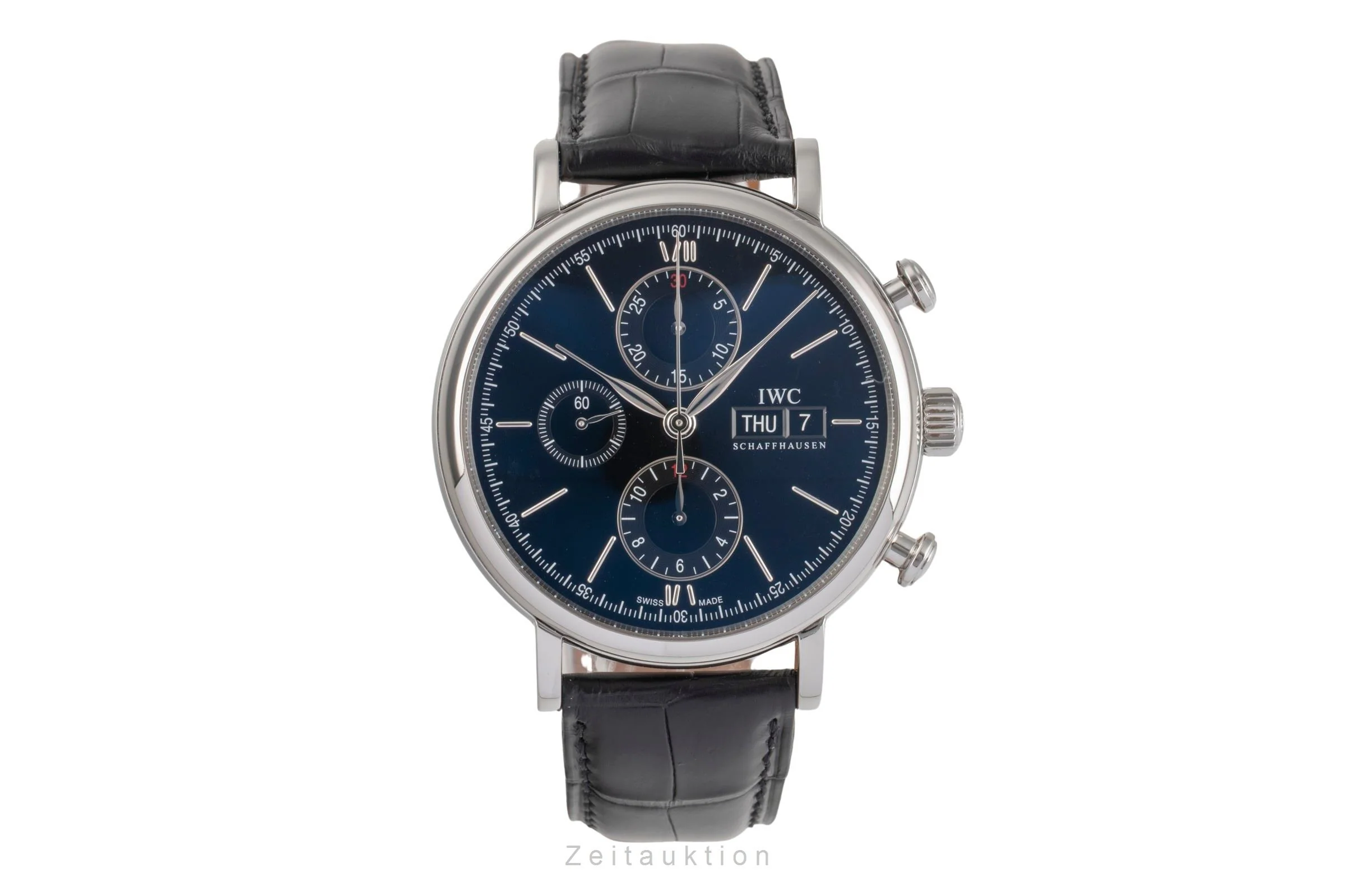 IWC Portofino chronograph steel automatic men's watch IW391010 LP: 7100EUR  [2502812] - Image 5