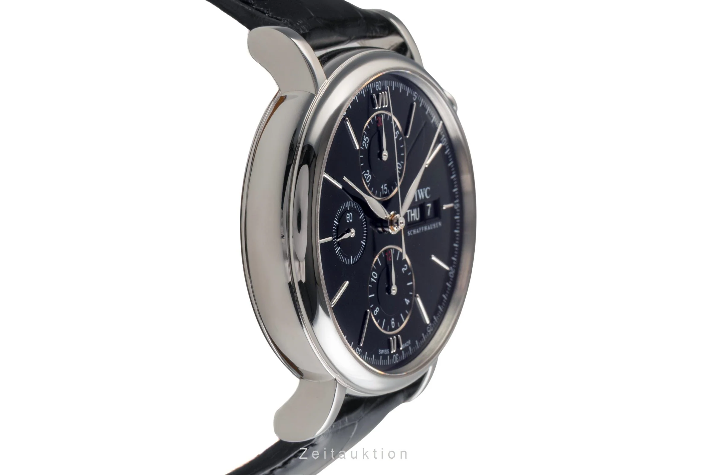 IWC Portofino chronograph steel automatic men's watch IW391010 LP: 7100EUR  [2502812] - Image 8