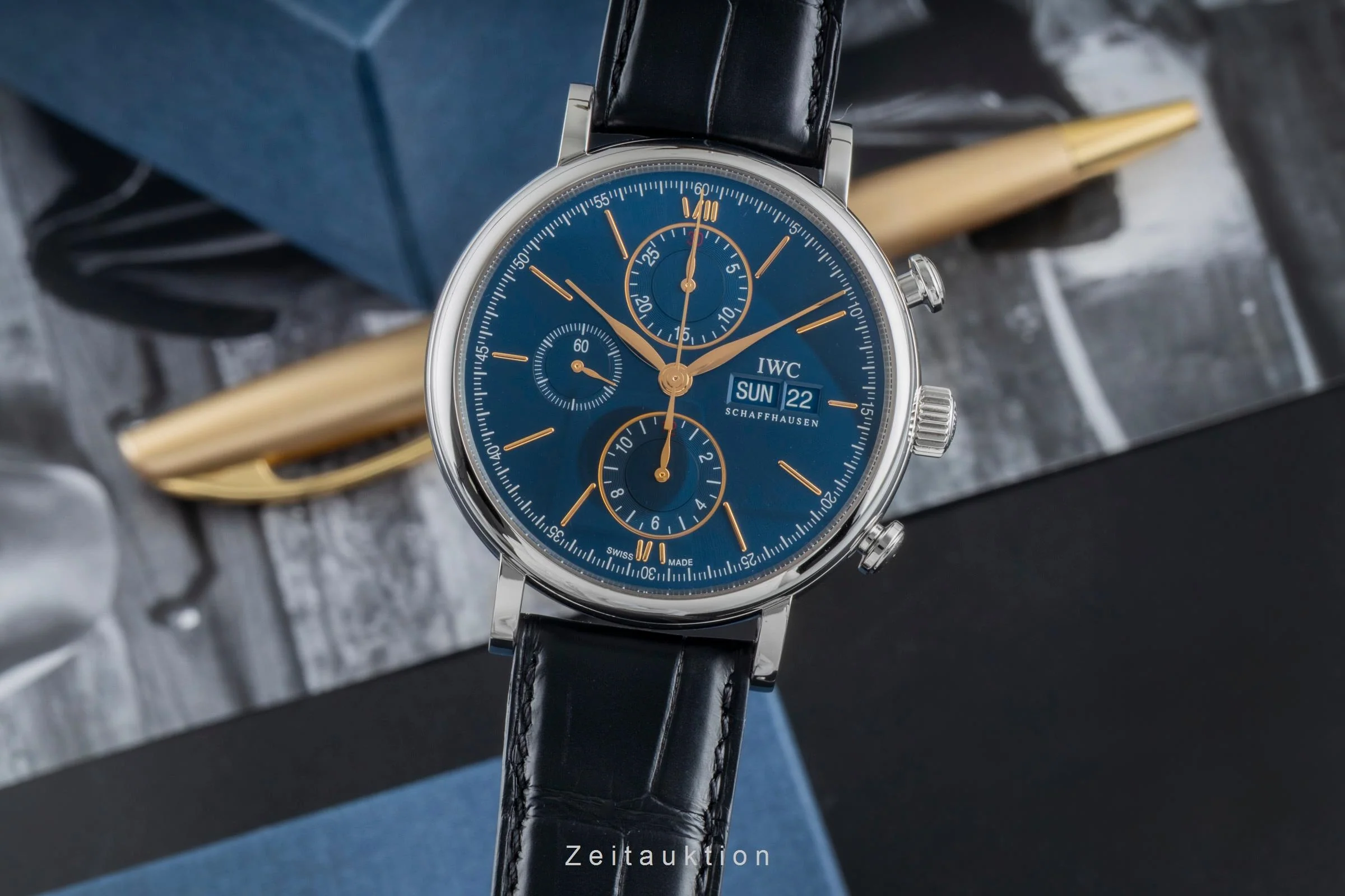 IWC Portofino chronograph steel automatic men's watch IW391036  [2505801] - Image 2