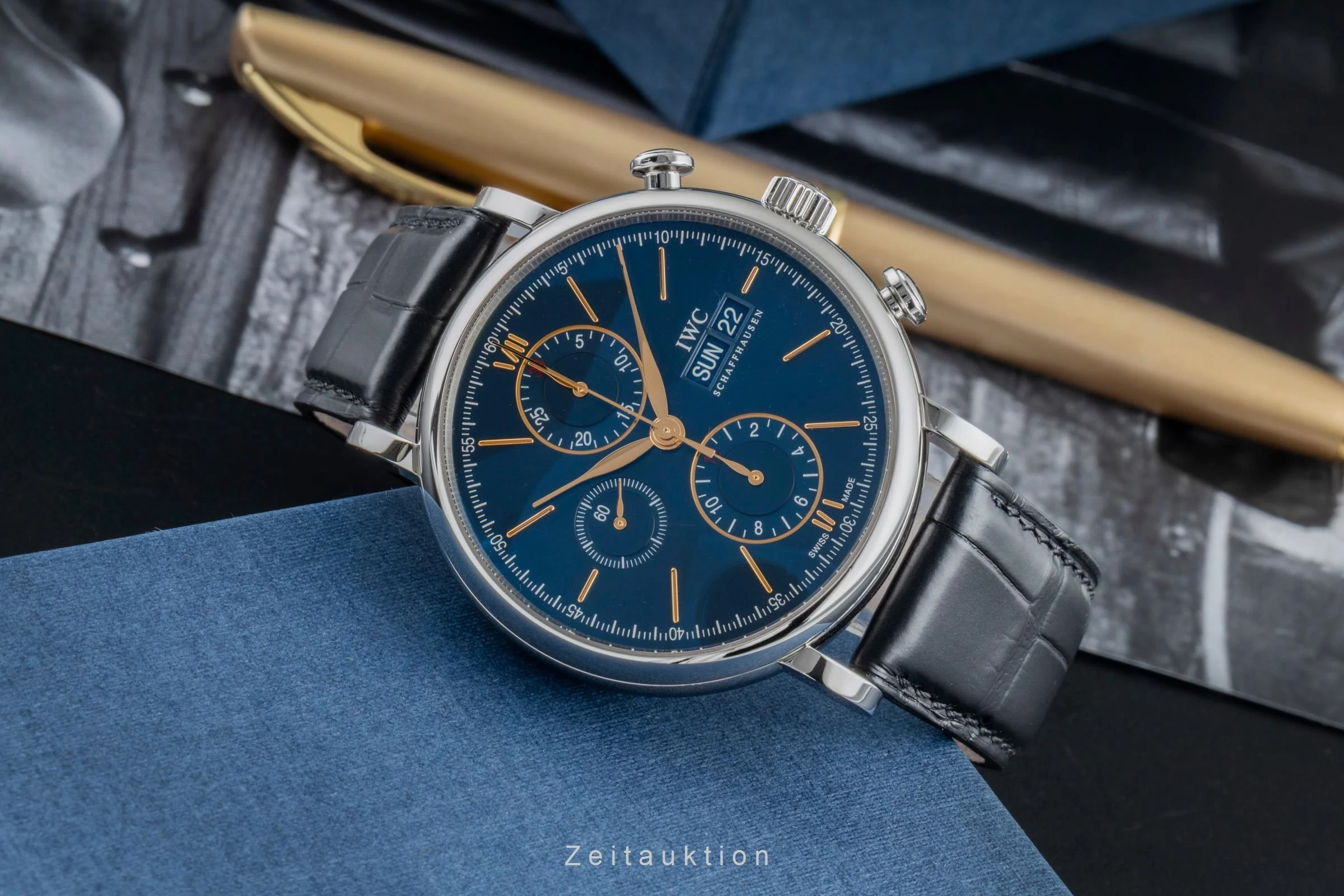 IWC Portofino chronograph steel automatic men's watch IW391036  [2505801] - Image 3