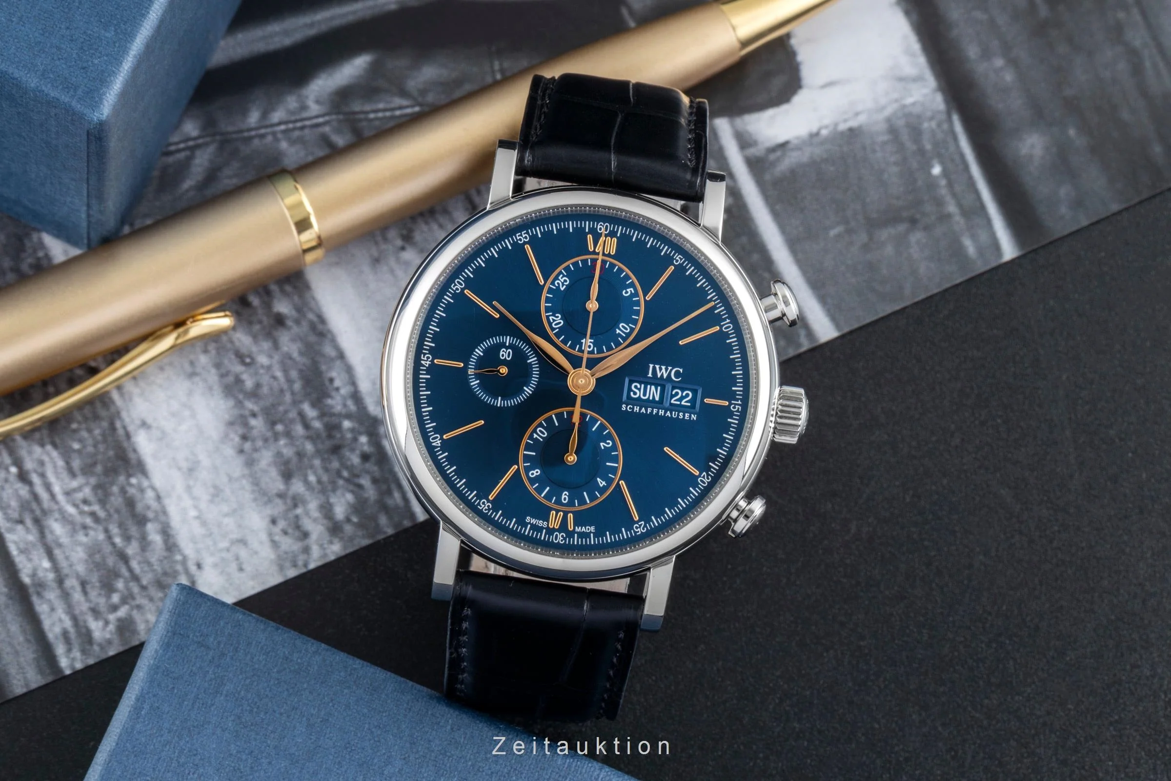 IWC Portofino chronograph steel automatic men's watch IW391036  [2505801] - Image 4
