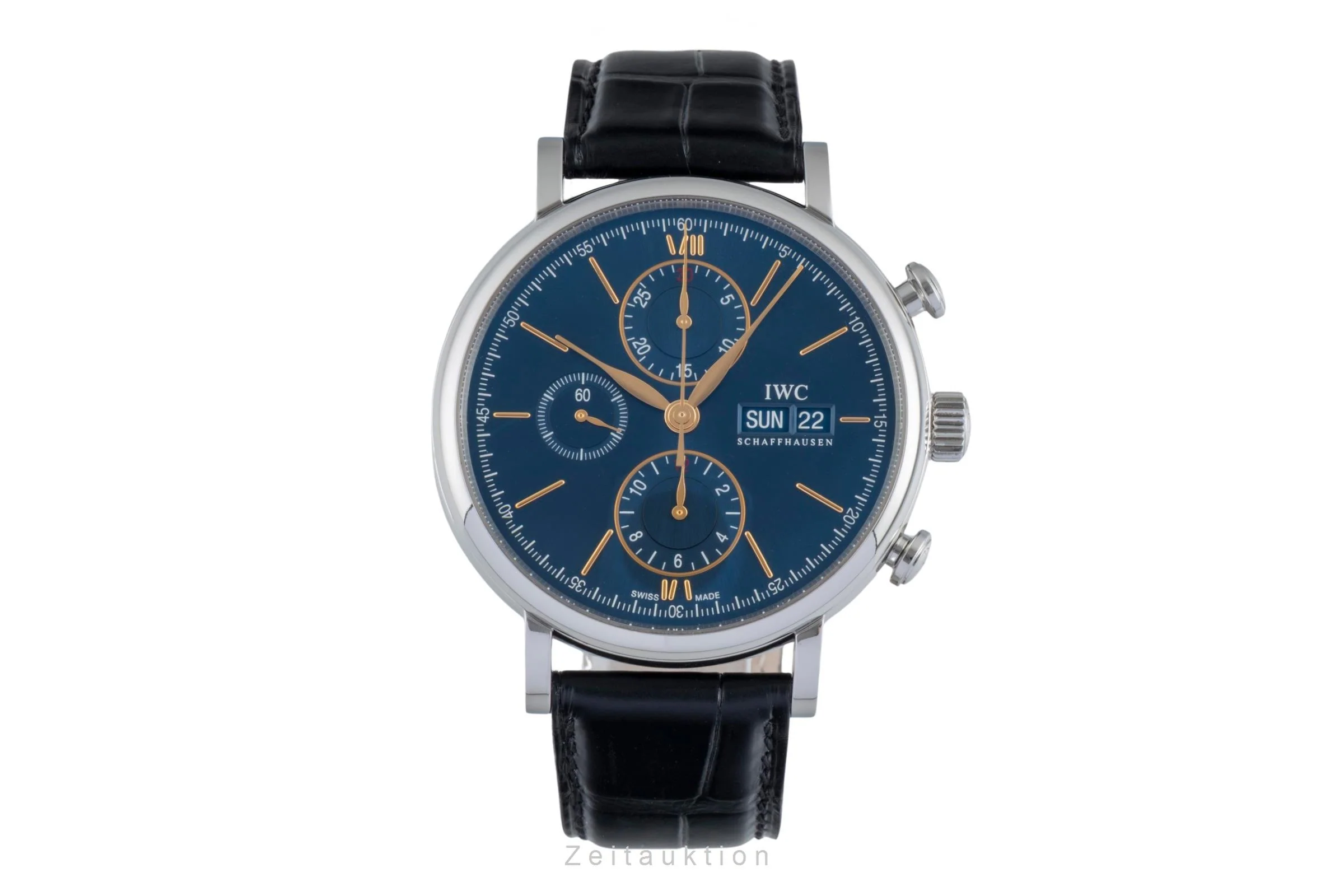 IWC Portofino chronograph steel automatic men's watch IW391036  [2505801] - Image 5