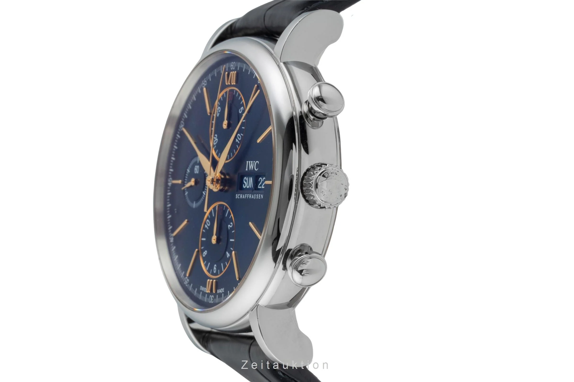 IWC Portofino chronograph steel automatic men's watch IW391036  [2505801] - Image 7