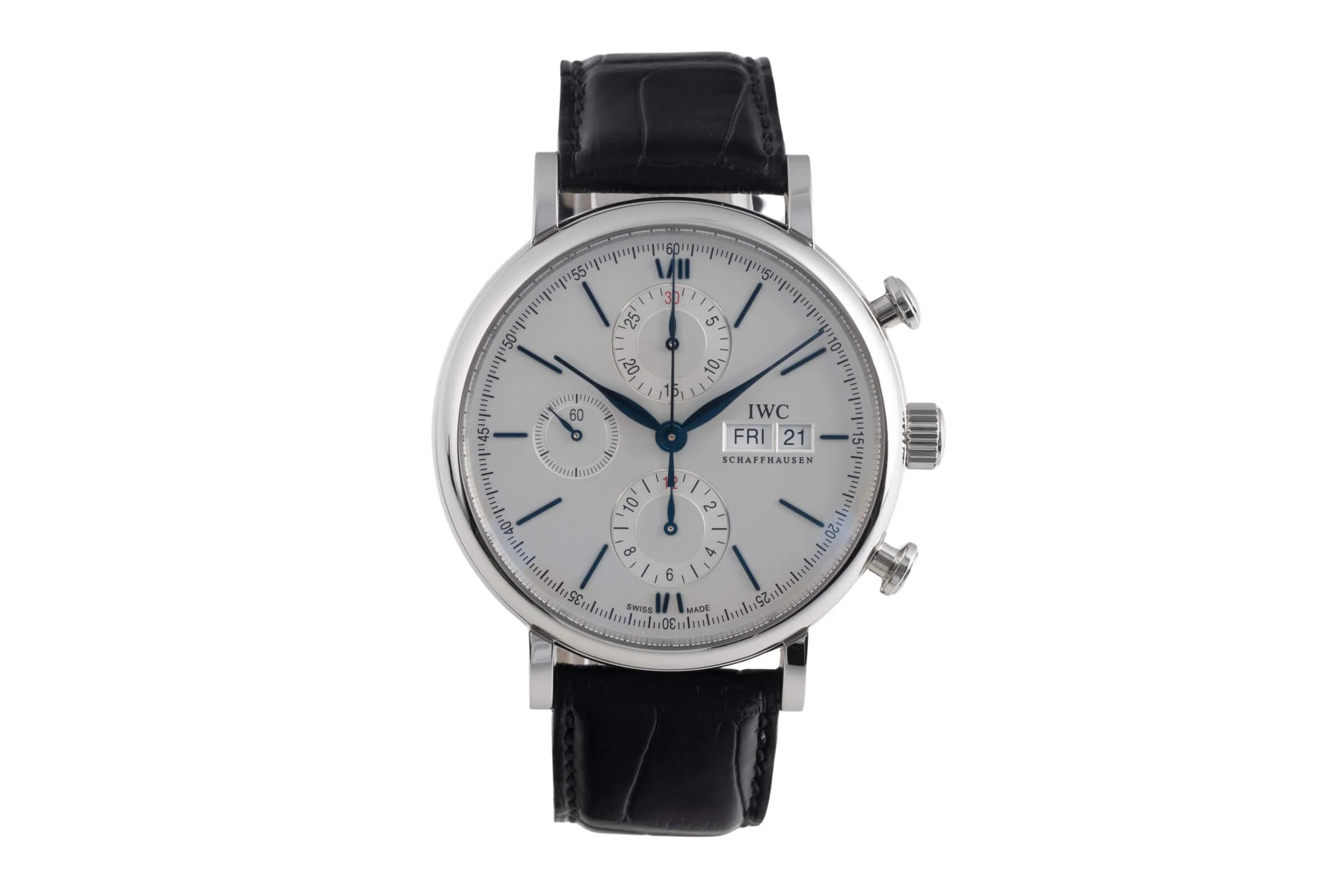 IWC Portofino chronograph steel automatic men's watch IW391037 LP: 7100EUR  [2501937] - Image 5