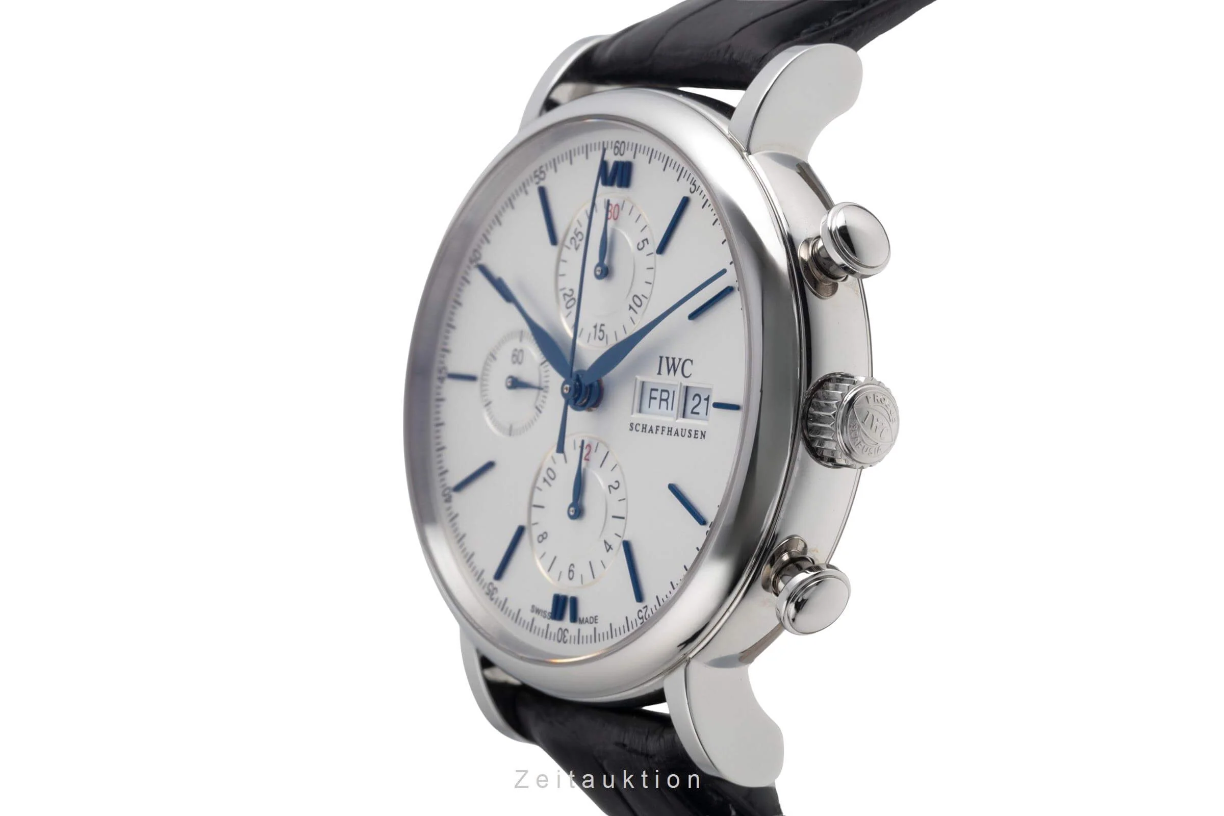 IWC Portofino chronograph steel automatic men's watch IW391037 LP: 7100EUR  [2501937] - Image 7
