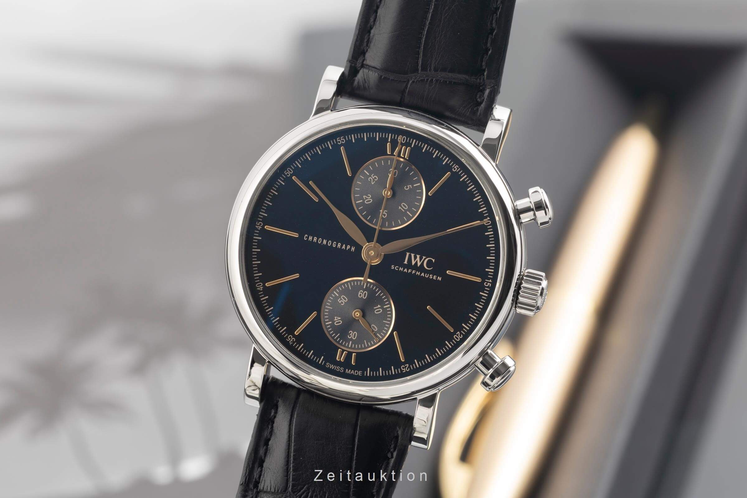 IWC Portofino chronograph steel automatic men's watch IW391404 LP: 6800EUR  [2501359] - Image 2