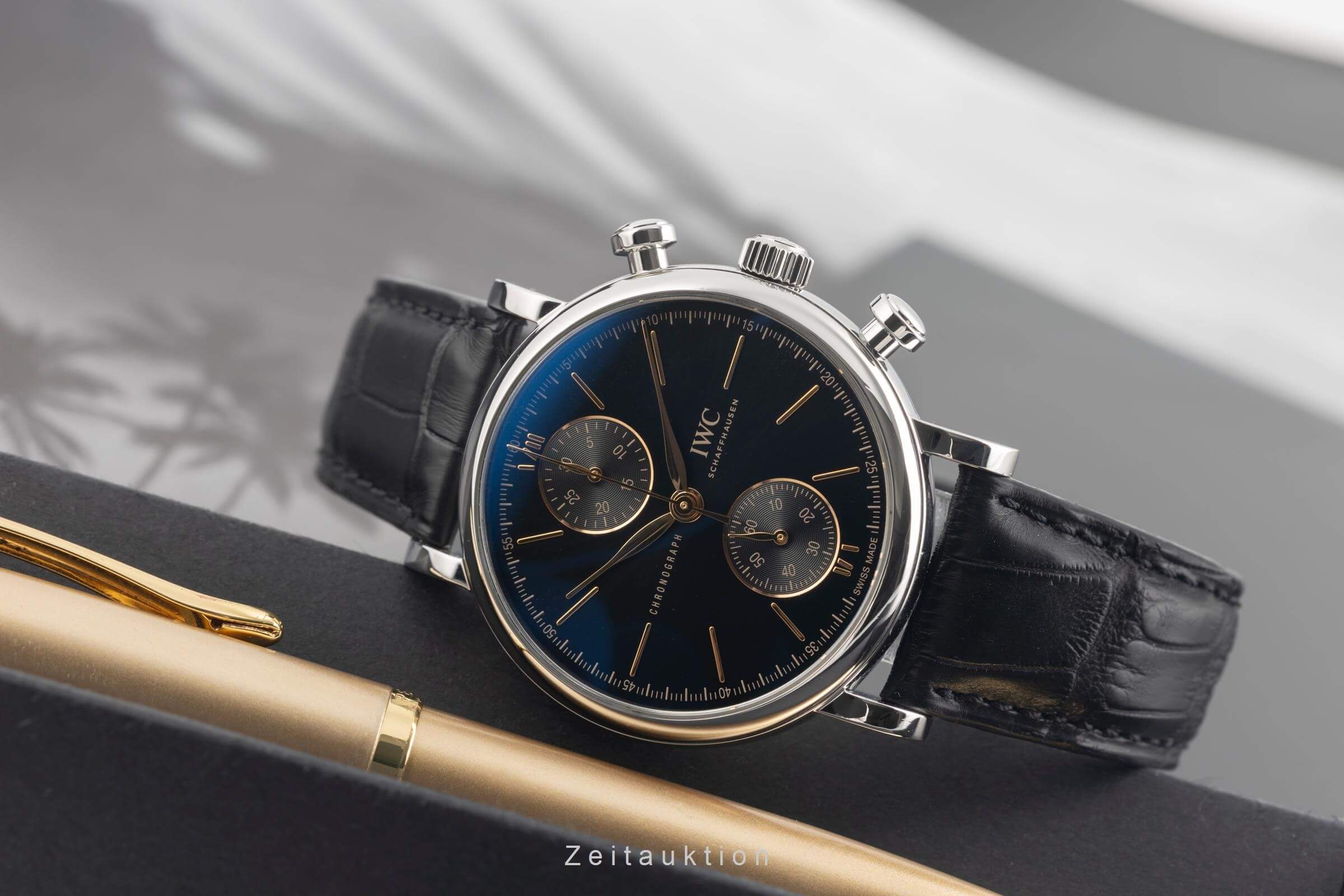 IWC Portofino chronograph steel automatic men's watch IW391404 LP: 6800EUR  [2501359] - Image 3