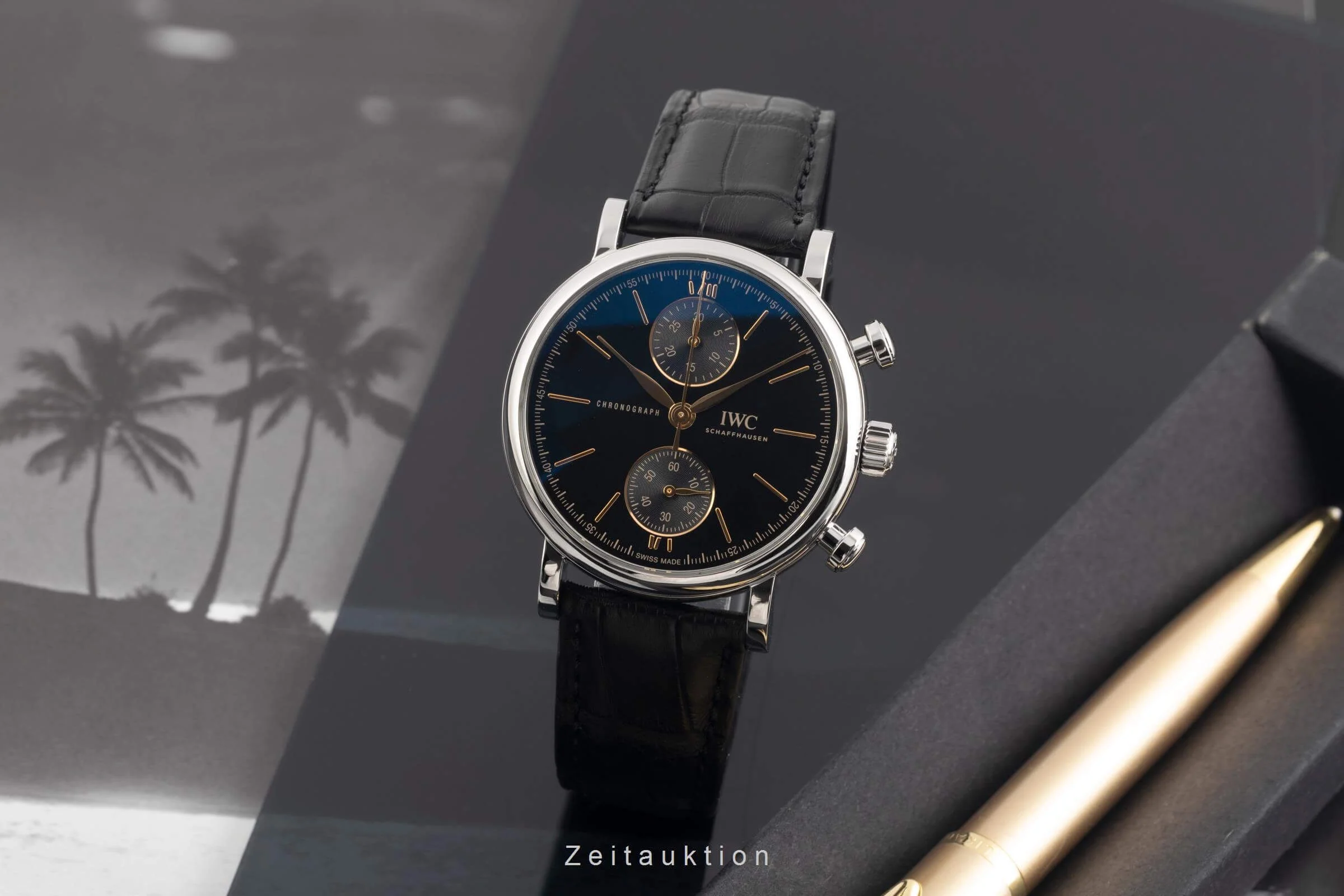 IWC Portofino chronograph steel automatic men's watch IW391404 LP: 6800EUR  [2501359] - Image 4