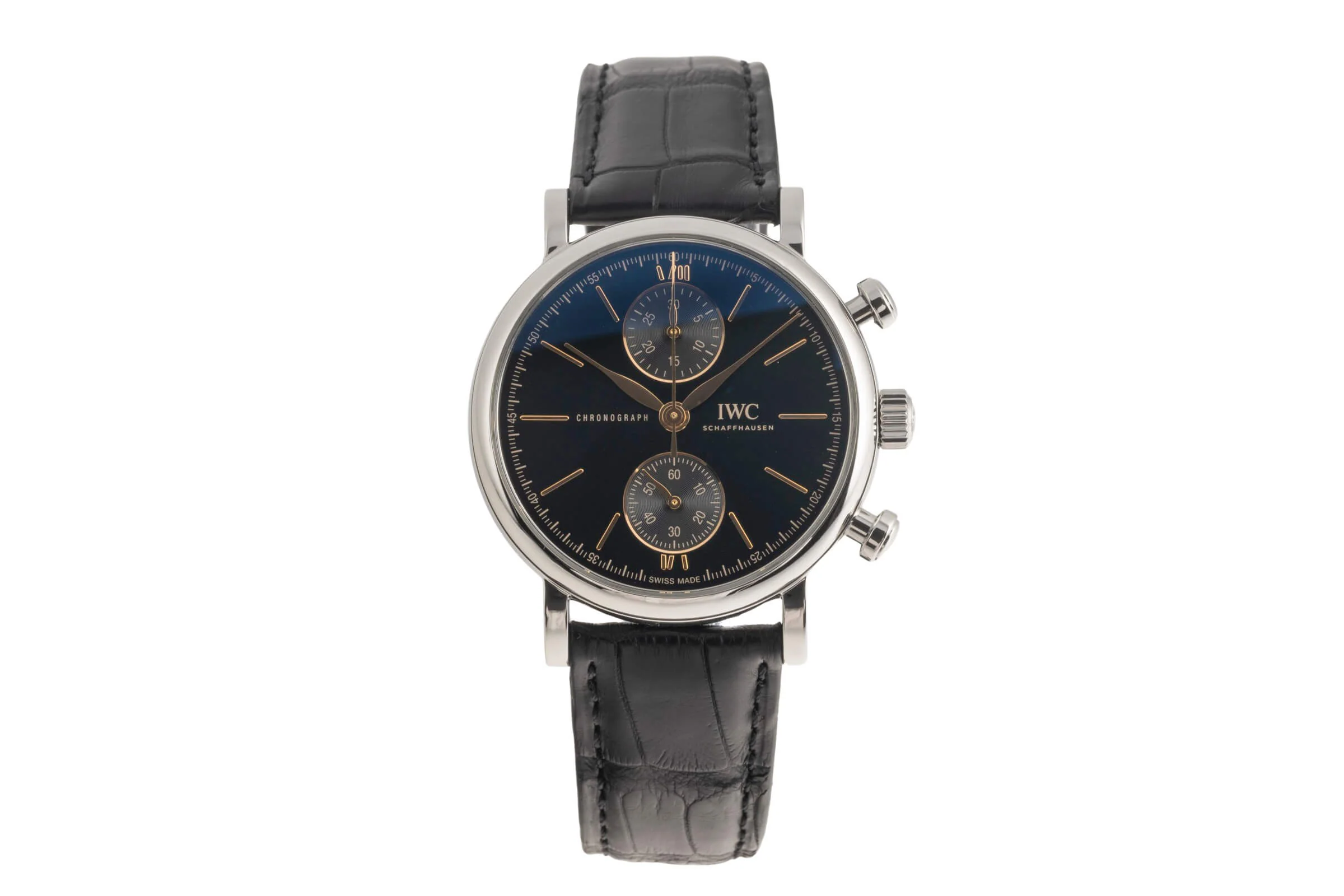 IWC Portofino chronograph steel automatic men's watch IW391404 LP: 6800EUR  [2501359] - Image 5