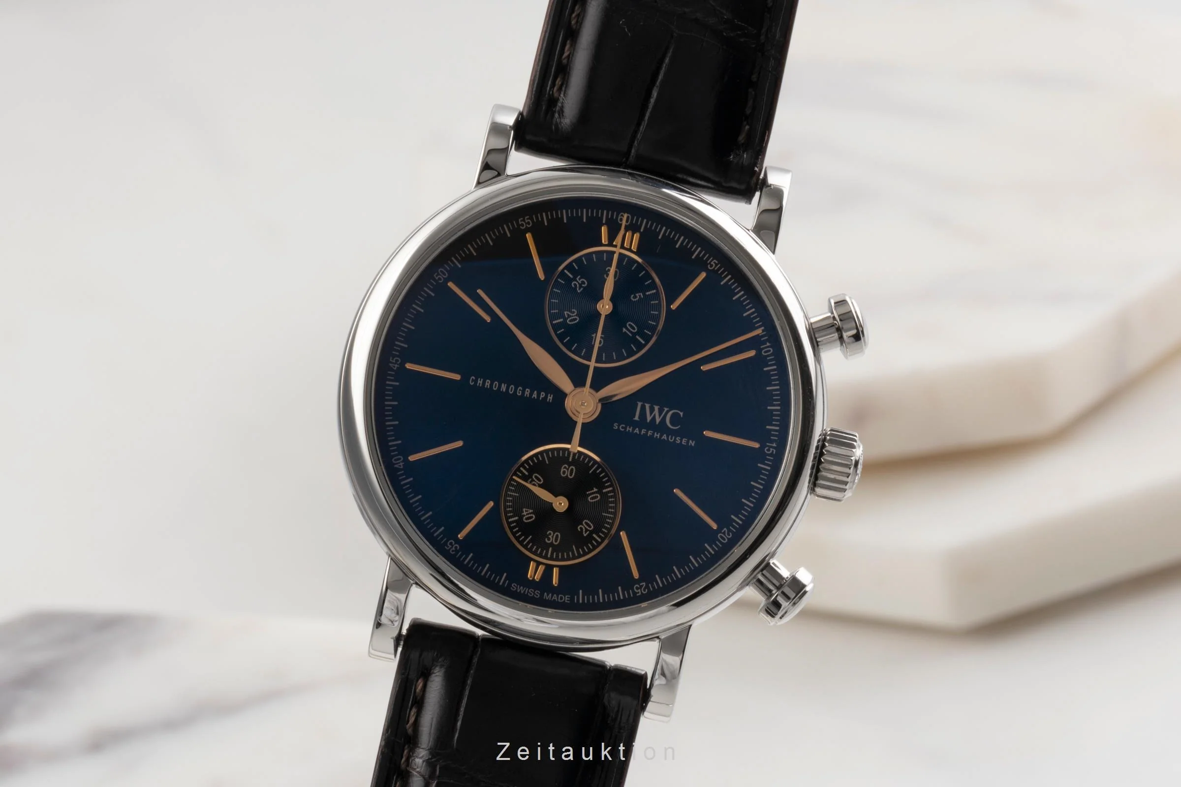 IWC Portofino chronograph steel automatic men's watch IW391404 LP: 6800EUR  [2503507] - Image 2