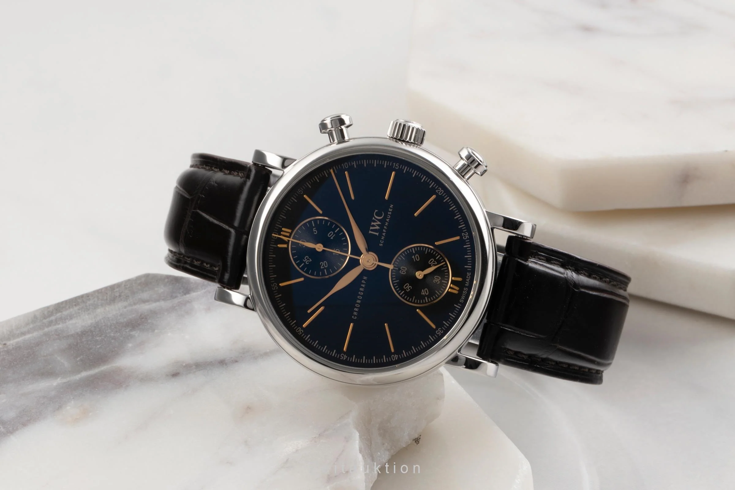 IWC Portofino chronograph steel automatic men's watch IW391404 LP: 6800EUR  [2503507] - Image 3