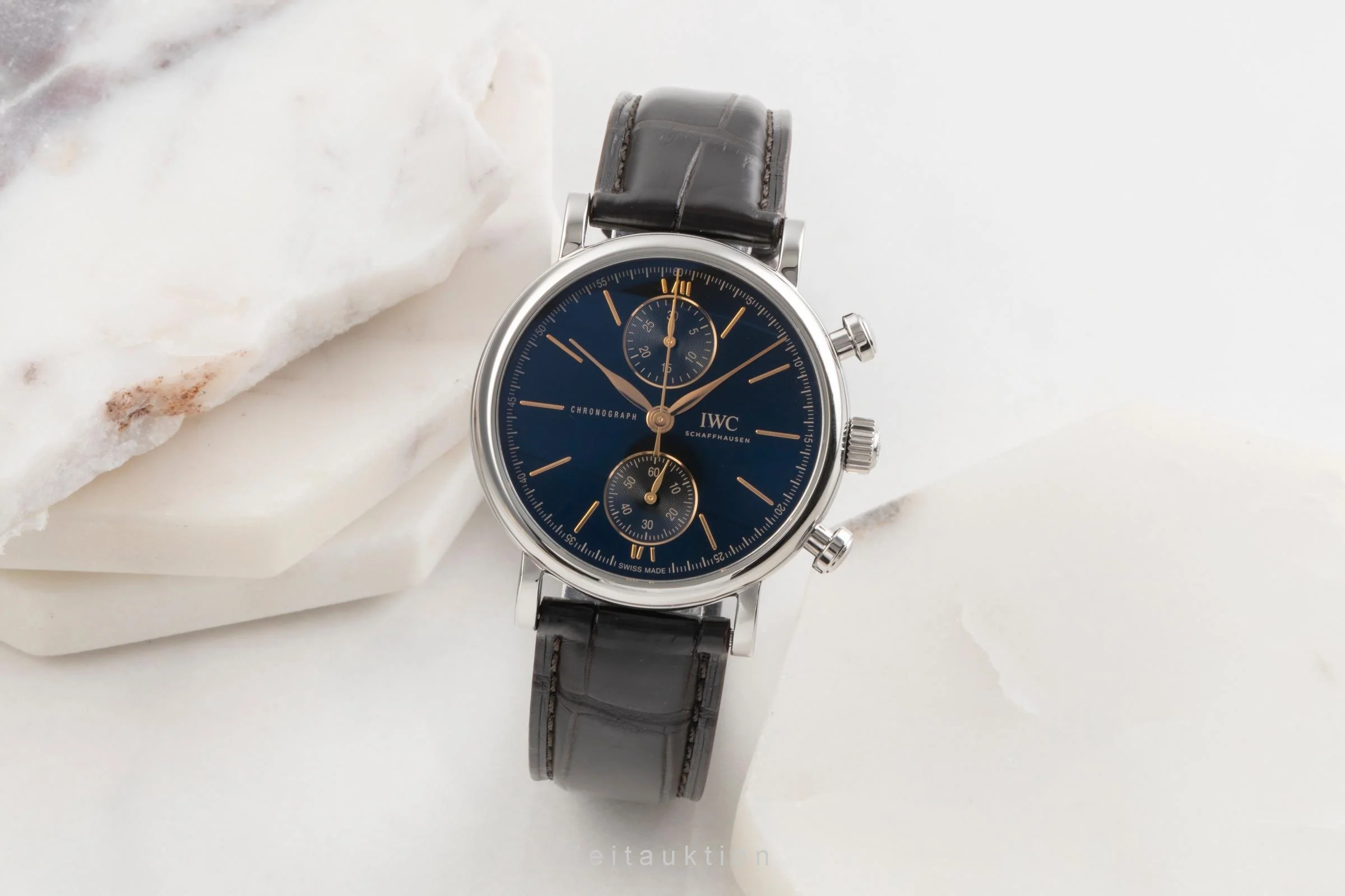 IWC Portofino chronograph steel automatic men's watch IW391404 LP: 6800EUR  [2503507] - Image 4