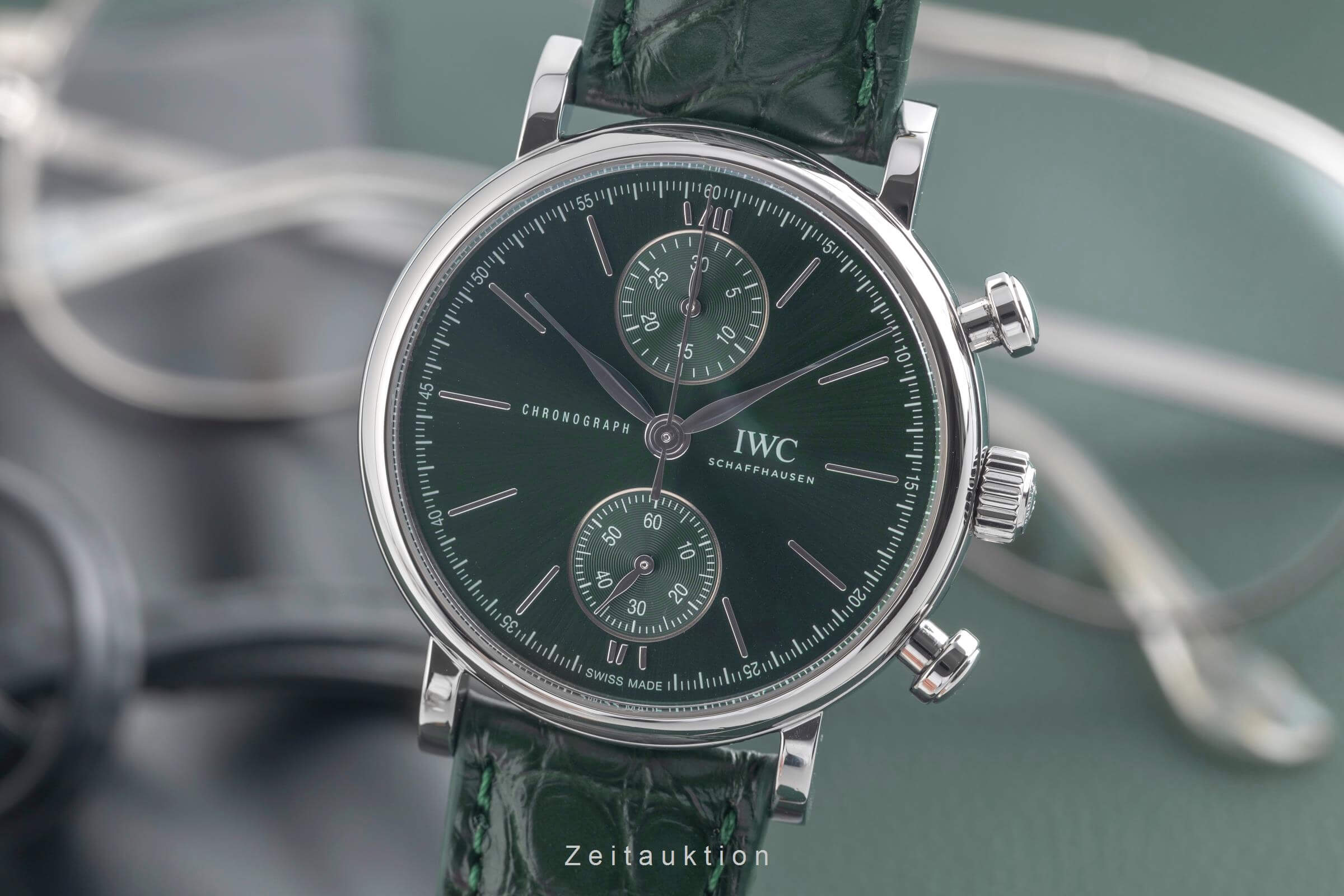IWC Portofino chronograph steel automatic men's watch IW391405 LP: 6800EUR  [2502054] - Image 2