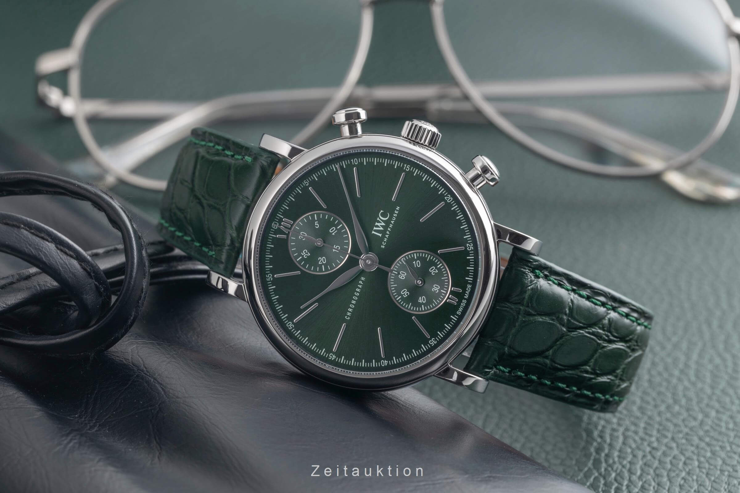 IWC Portofino chronograph steel automatic men's watch IW391405 LP: 6800EUR  [2502054] - Image 3