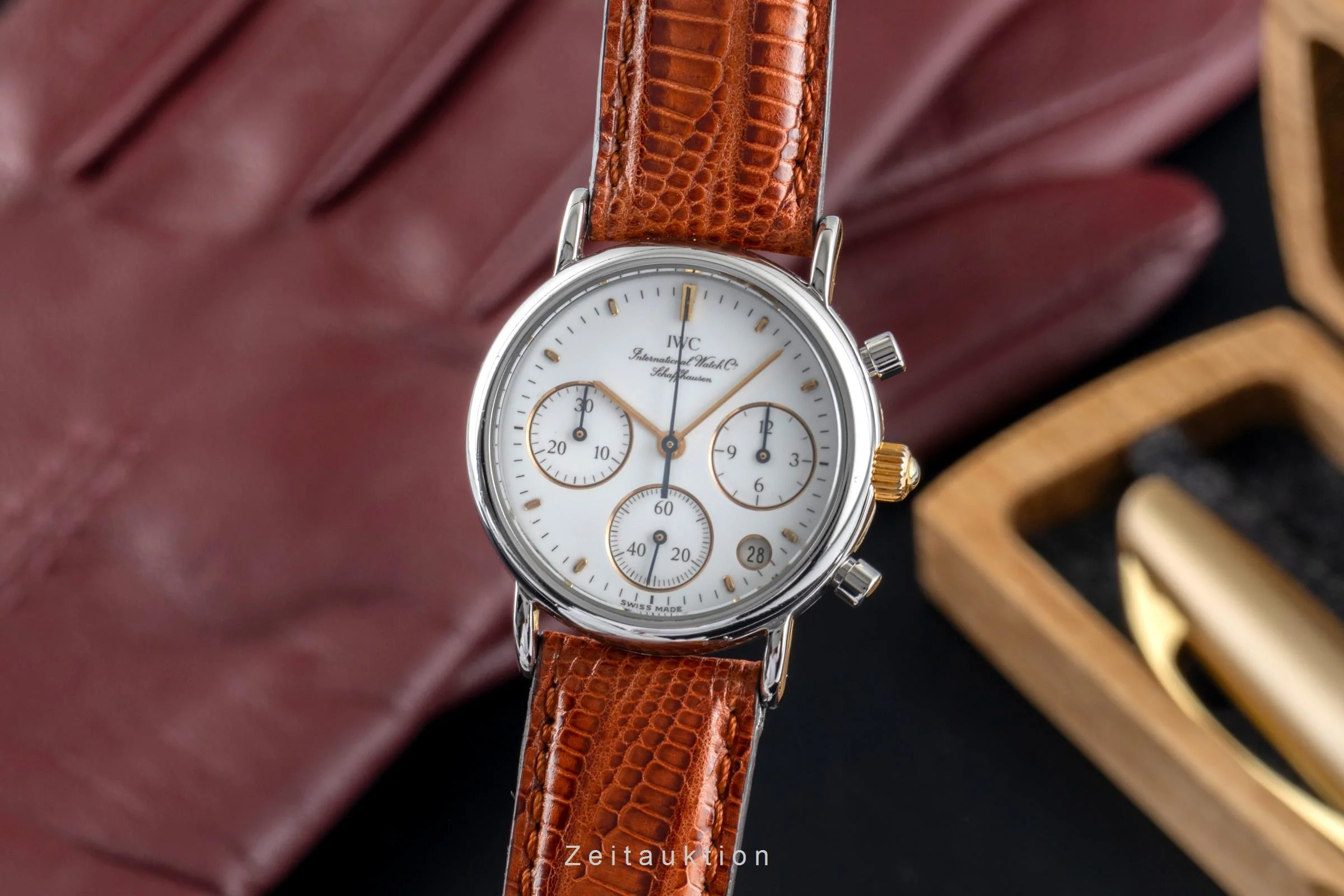 IWC Portofino chronograph steel quartz women's watch IW373004  [2404419] - Image 2