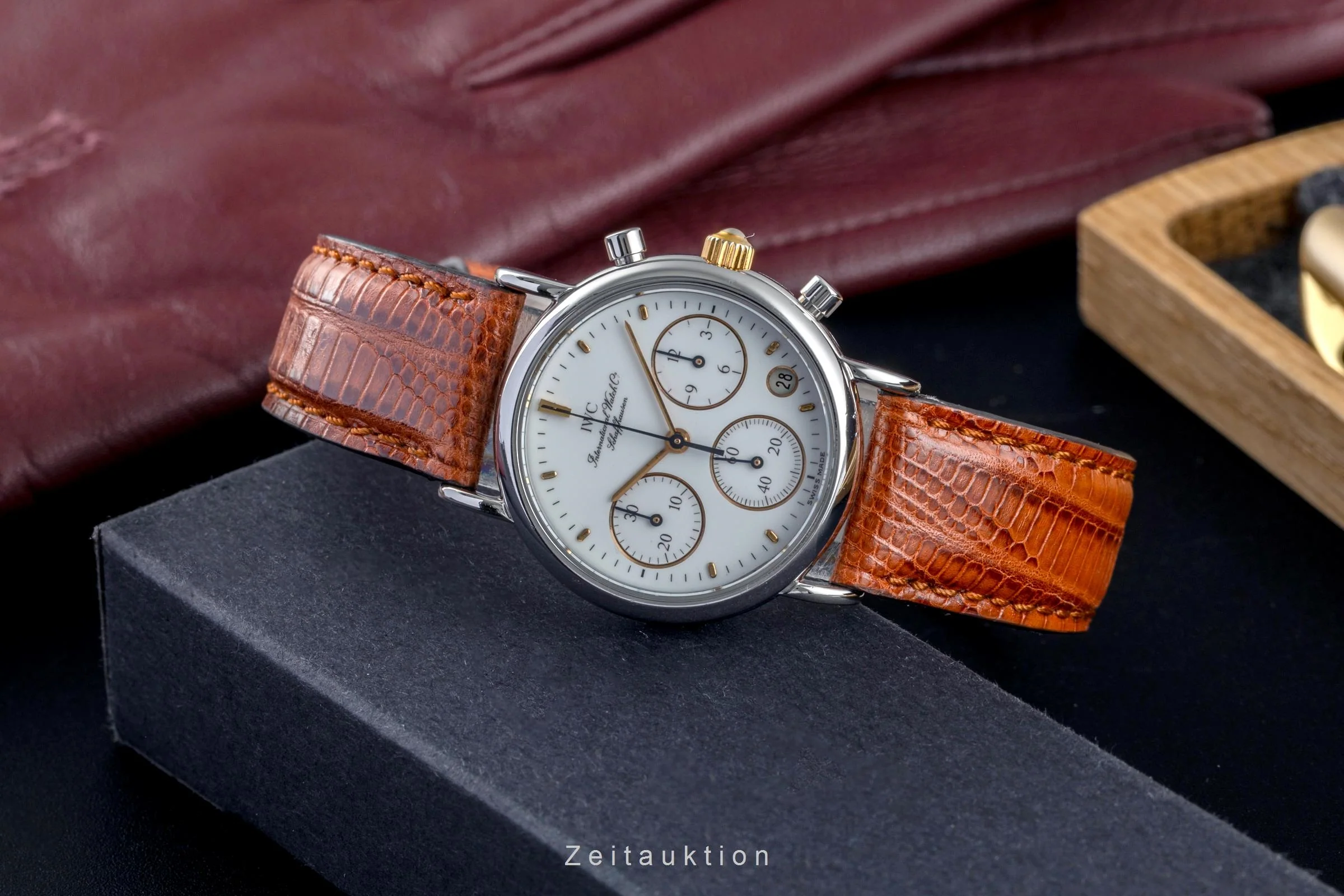 IWC Portofino chronograph steel quartz women's watch IW373004  [2404419] - Image 3