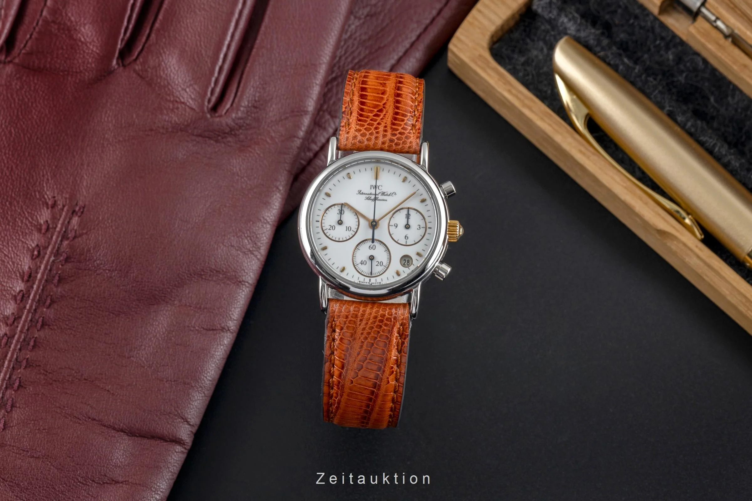 IWC Portofino chronograph steel quartz women's watch IW373004  [2404419] - Image 4
