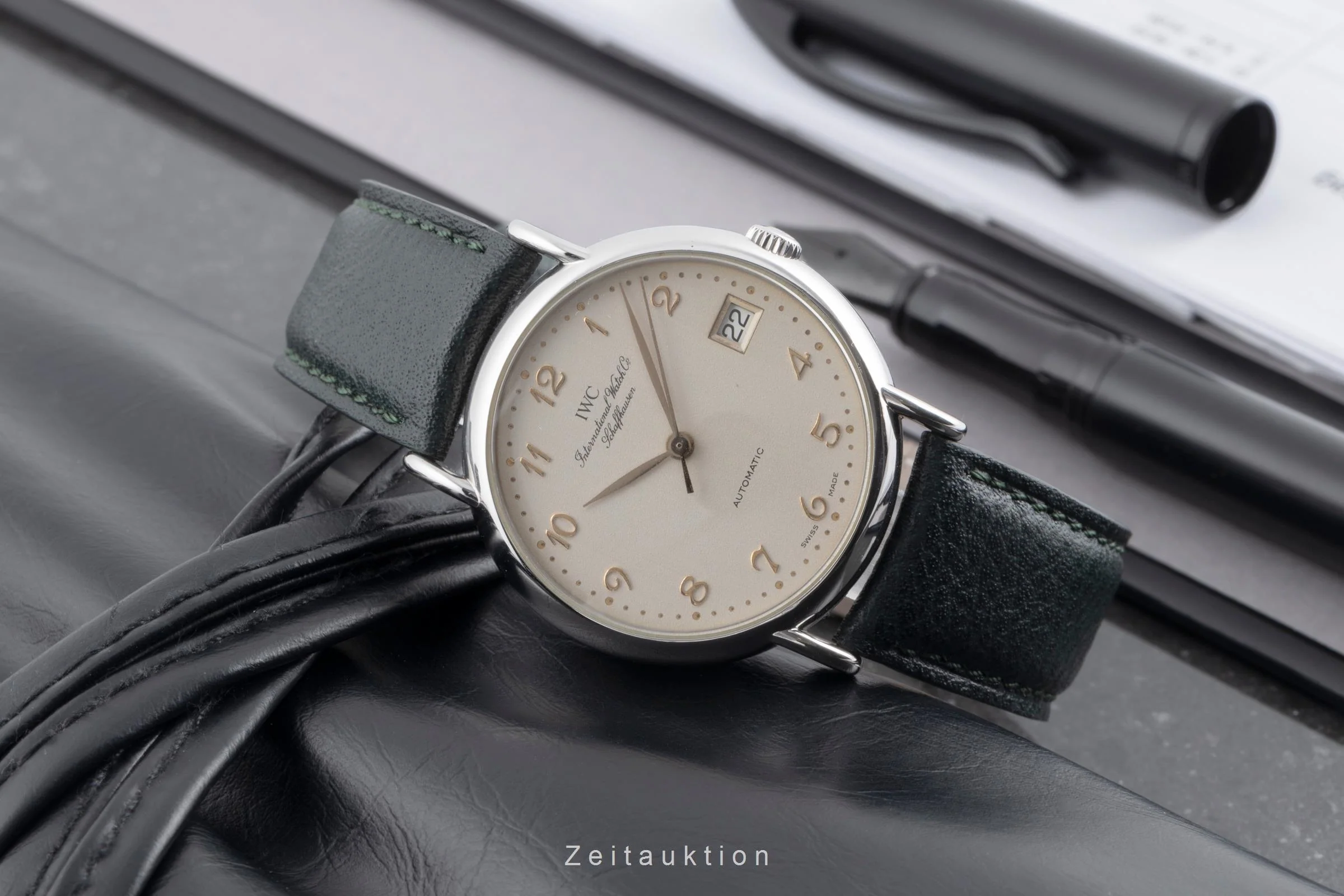 IWC Portofino steel automatic men's watch 3513  [2500332] - Image 3