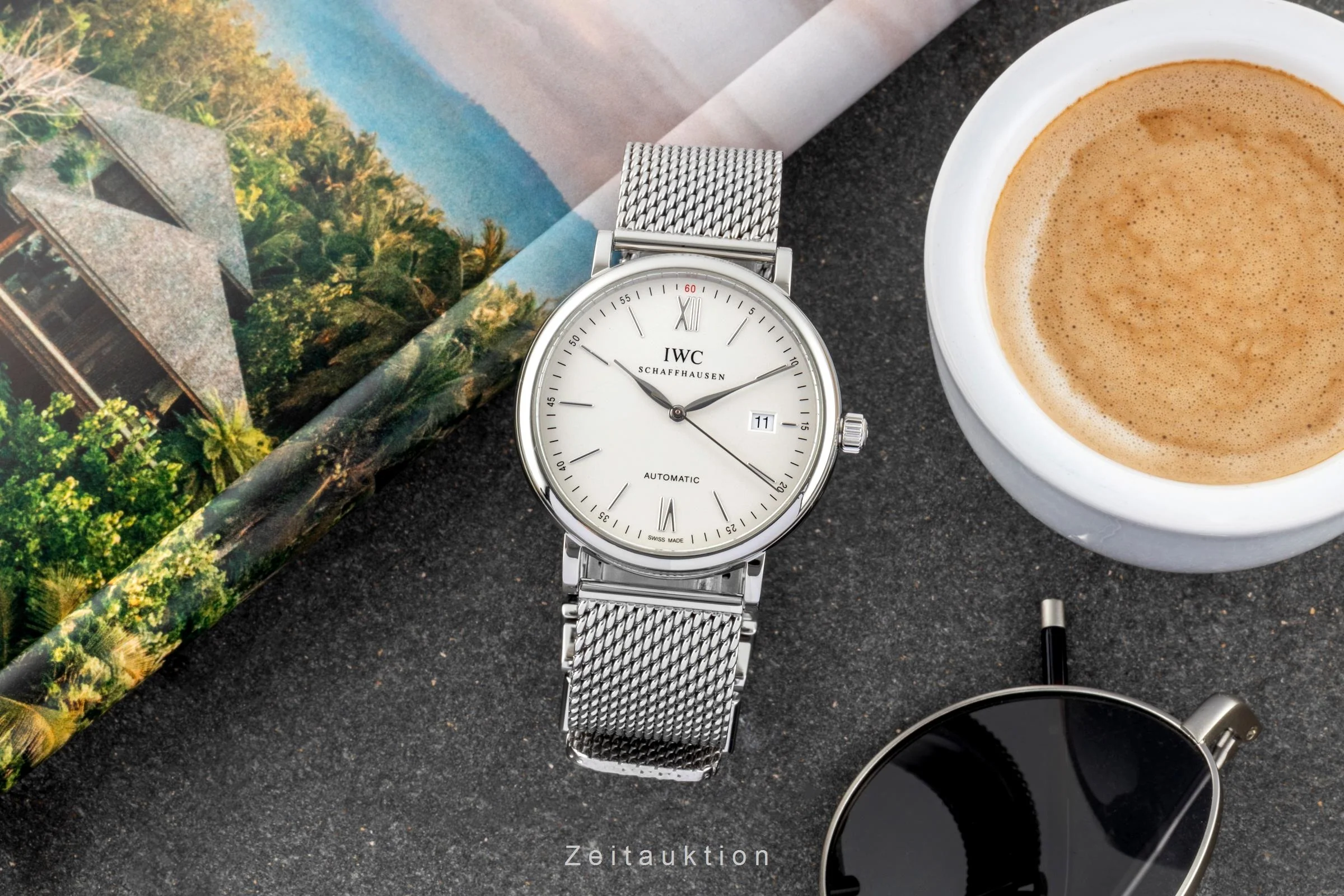 IWC Portofino steel automatic men's watch IW356505  [2600362] - Image 4