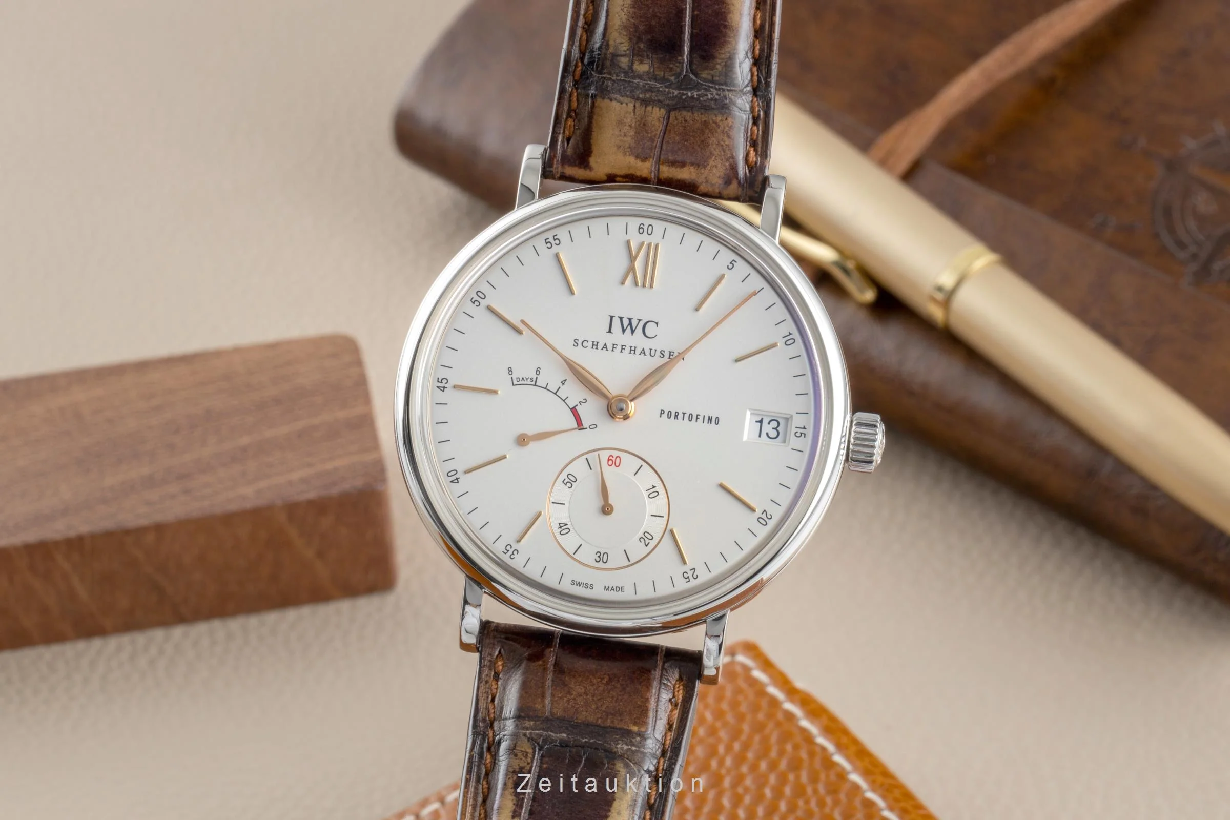IWC Portofino steel manual winding men's watch IW510103  [2505234] - Image 2