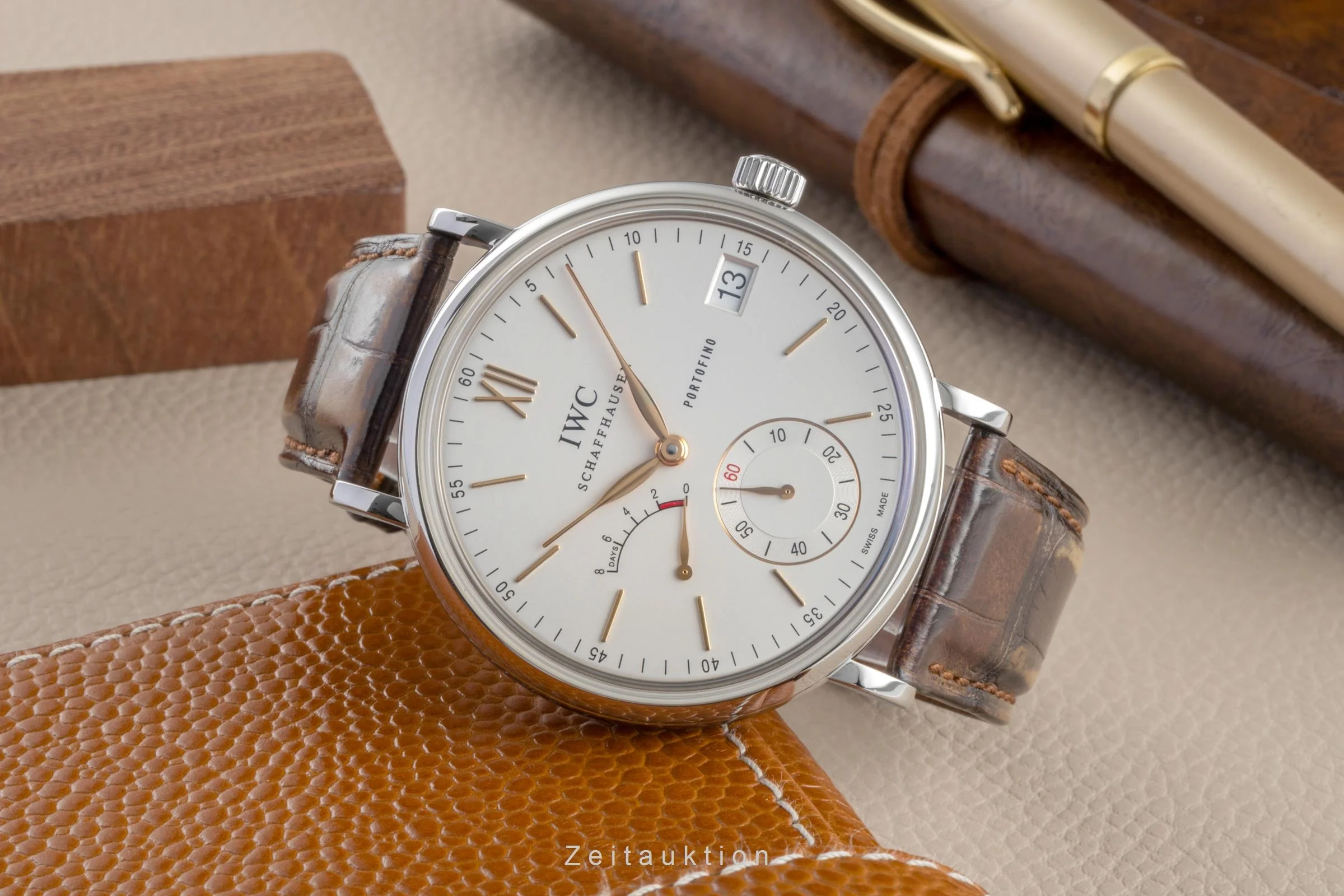 IWC Portofino steel manual winding men's watch IW510103  [2505234] - Image 3