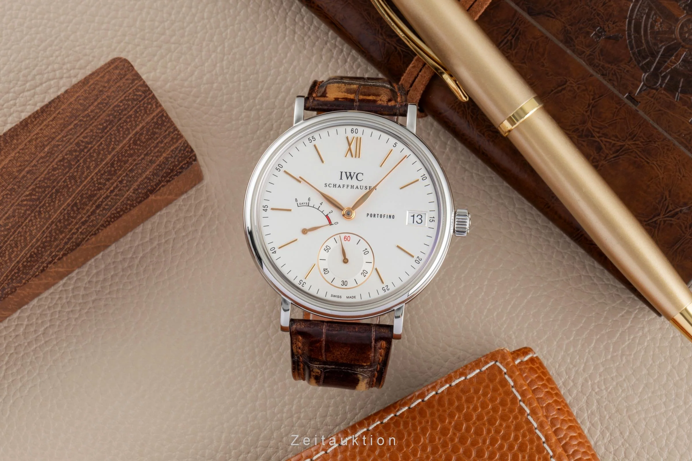 IWC Portofino steel manual winding men's watch IW510103  [2505234] - Image 4