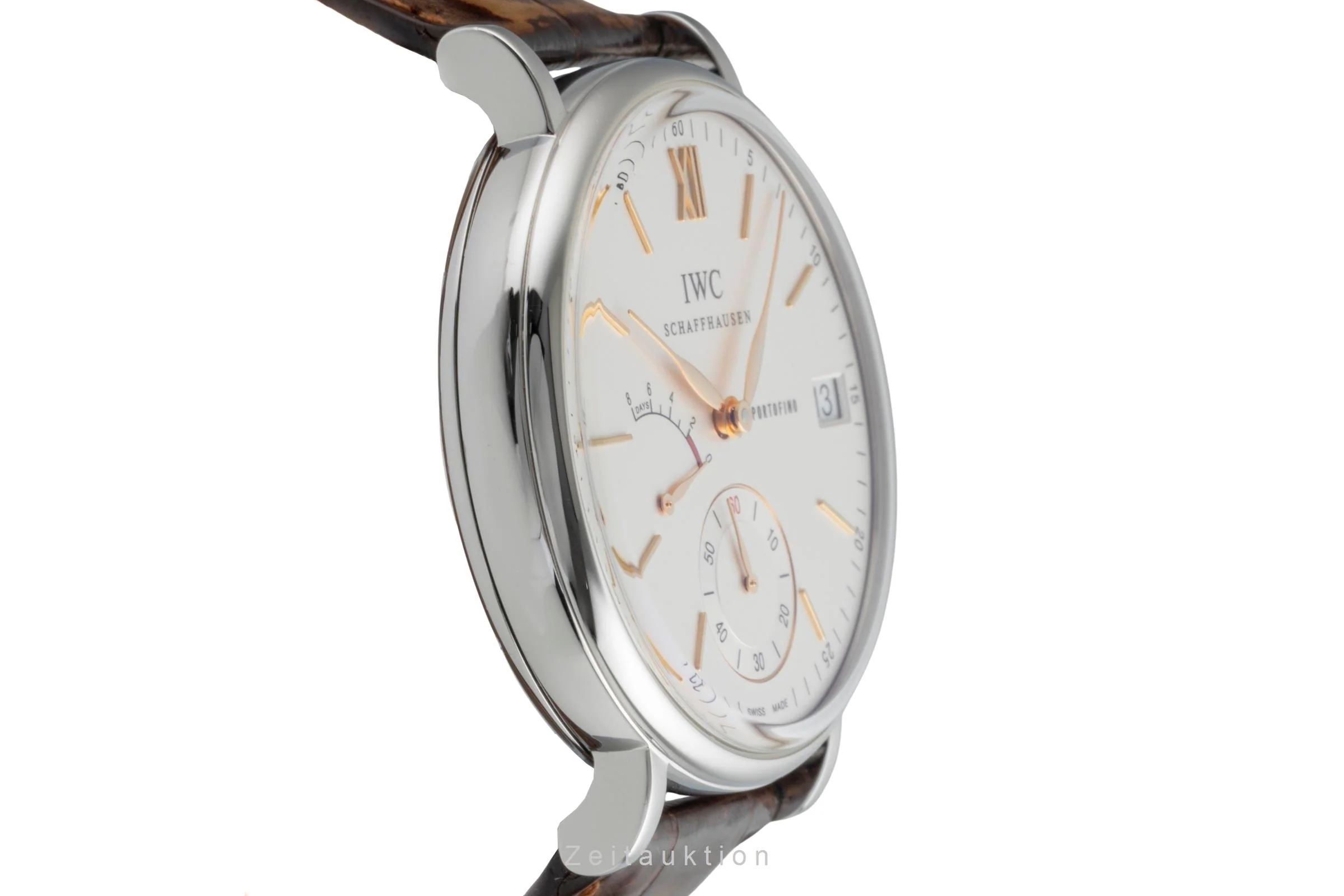 IWC Portofino steel manual winding men's watch IW510103  [2505234] - Image 8
