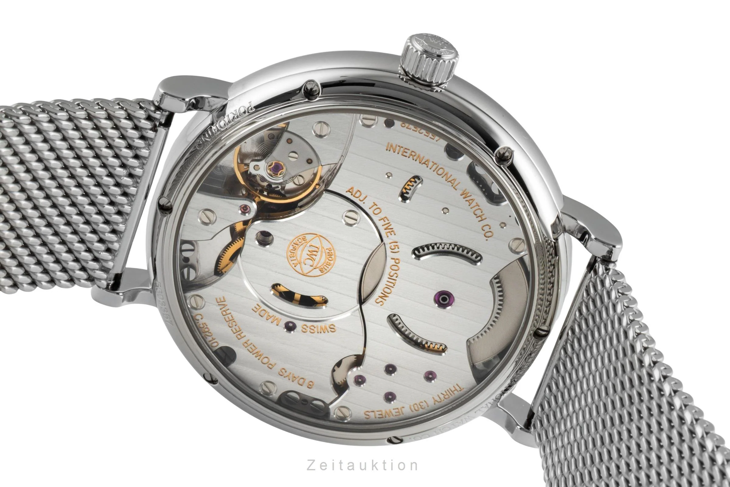IWC Portofino steel manual winding men's watch IW510116  [2506867] - Image 13