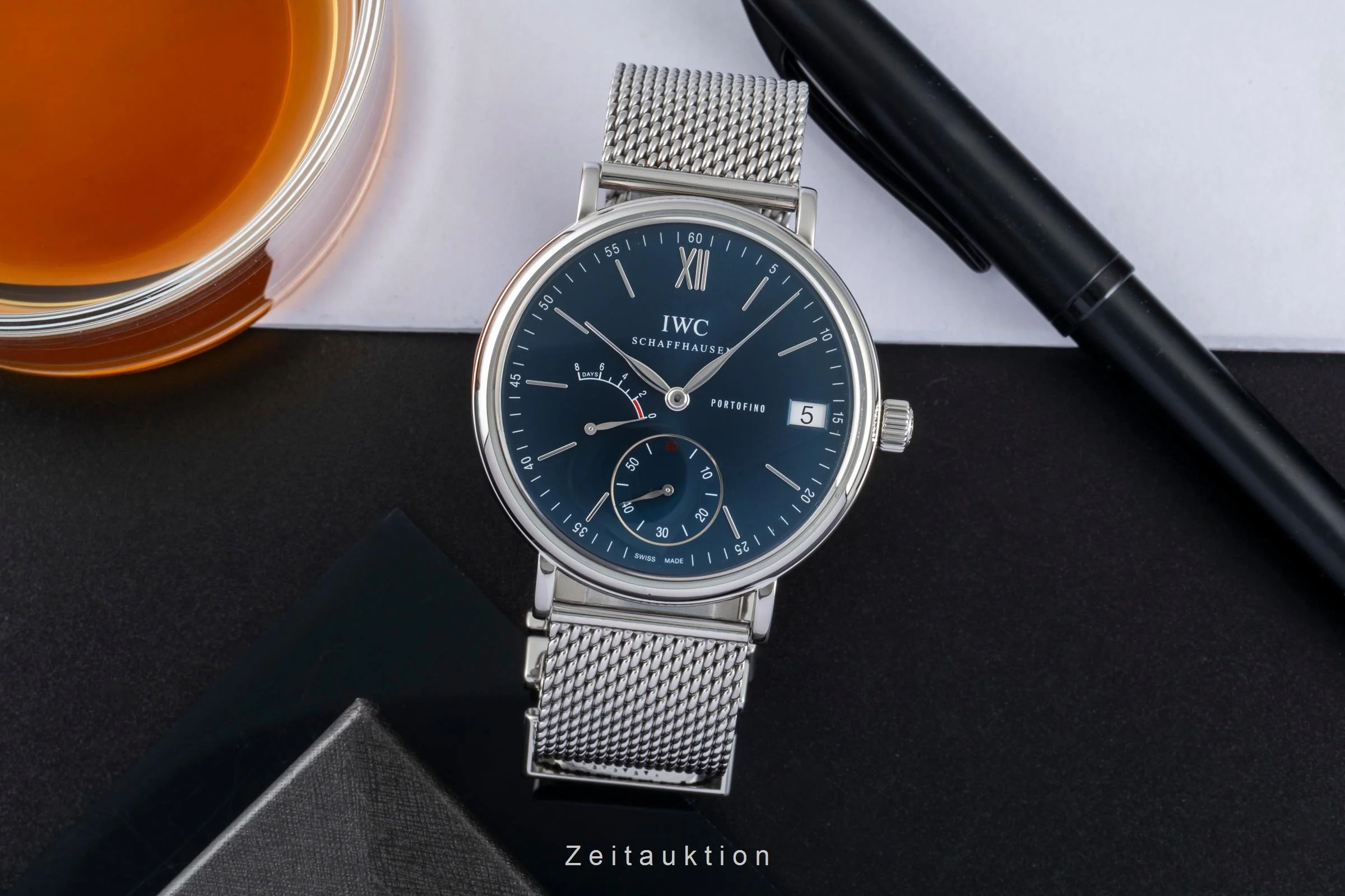 IWC Portofino steel manual winding men's watch IW510116  [2506867] - Image 4